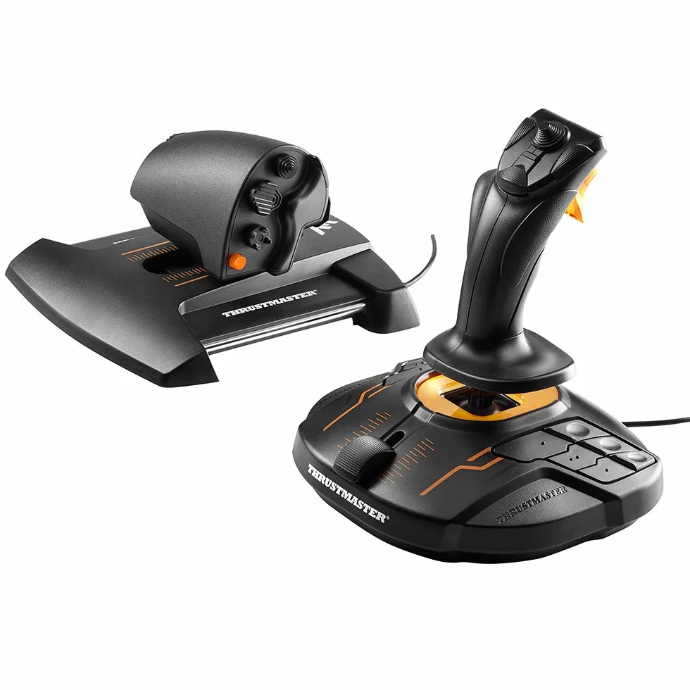 Thrustmaster T.16000M FCS HOTAS - Joystick y Mando de Potencia para PC (Tecnología Magnética H.E.A.R.T, Raíles Deslizantes S.M.A.R.T, 30 Botones, Ideal para Flight Simulator y Star Citizen)