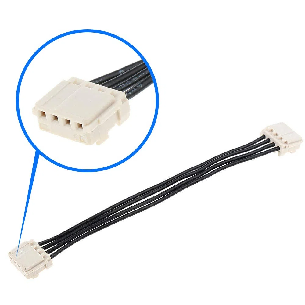 MMOBIEL Cable de alimentación Conector de 4 pines de repuesto para PlayStation 4 PS4 ADP-240CR 65mm incluyendo TR8 Destornillador