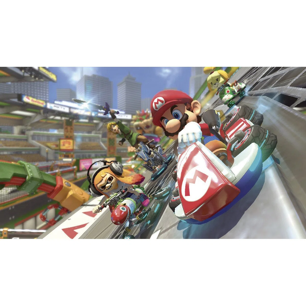 Nintendo Switch Consola Rojo Neón/Azul neón 32 GB + Mario Kart 8 Deluxe