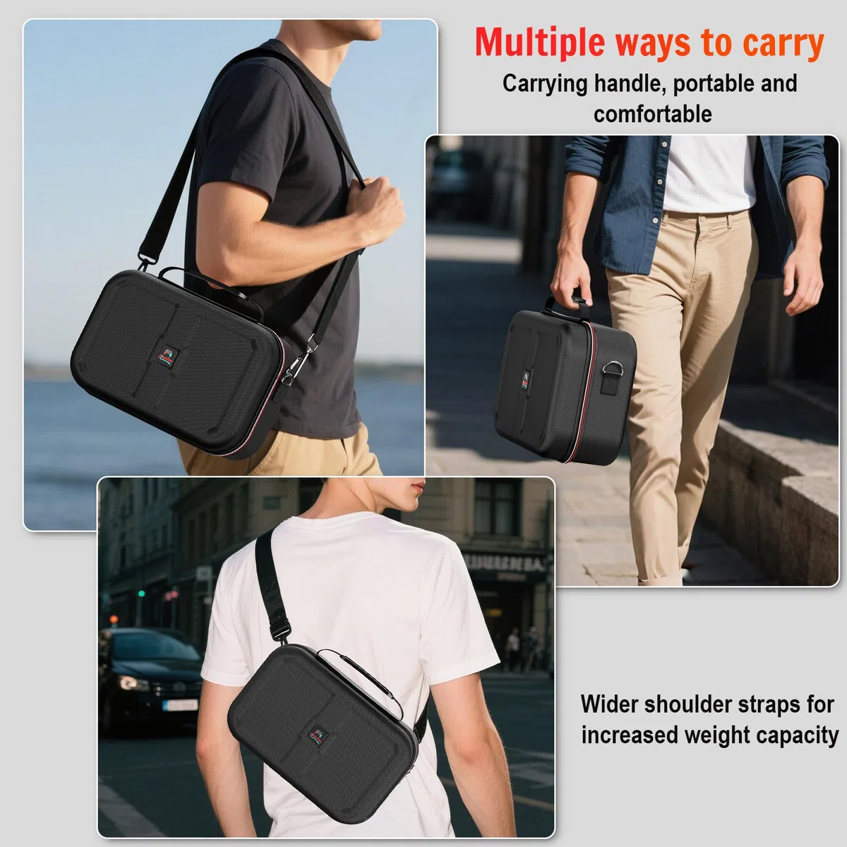 HEYSTOP Funda de Transporte para Consola Nintendo Switch 2, Estuche Protector de Viaje de Gran Capacidad con 12 Ranuras para Tarjetas de Juego para Accesorios de Nintendo Switch 2 2025 Últimos Modelos