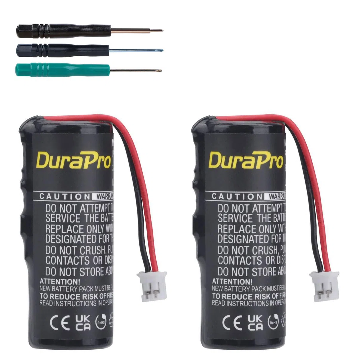 DuraPro 2 x 2000 mAh - Batería lis1441 lip1450 compatible con Sony PS3 / PS4 Move Motion PlayStation Move Controller CECH-Z