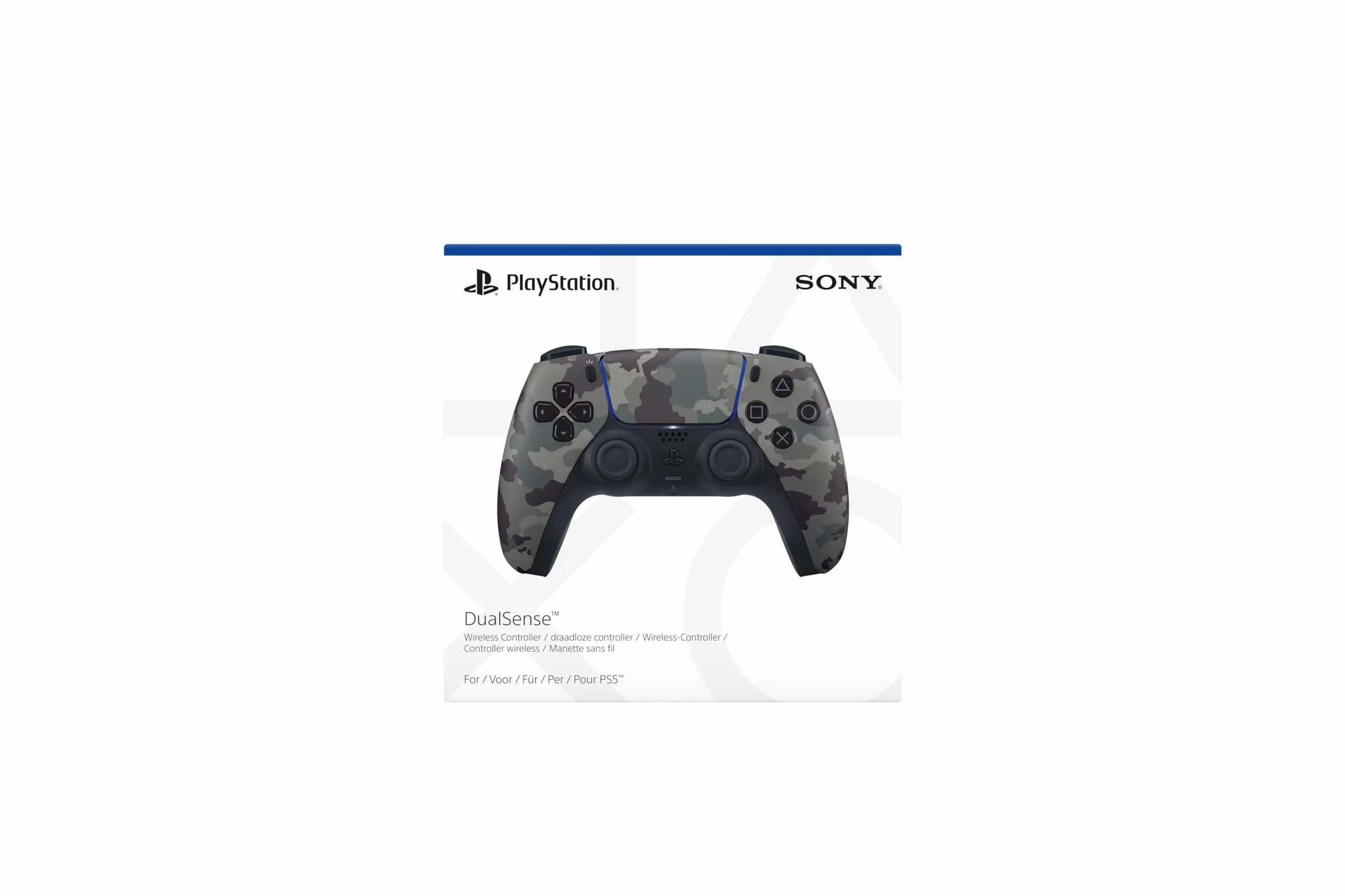 Sony Dualsense Wireless Controller PS5 - Grey Camo
