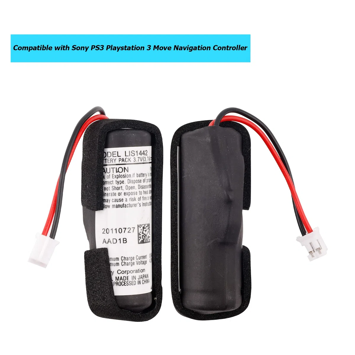 [Actualizado] Batería Vvsialeek LIS1442 compatible con Sony PS3 Playstation 3 Move Navigation Controller con kit de herramientas.