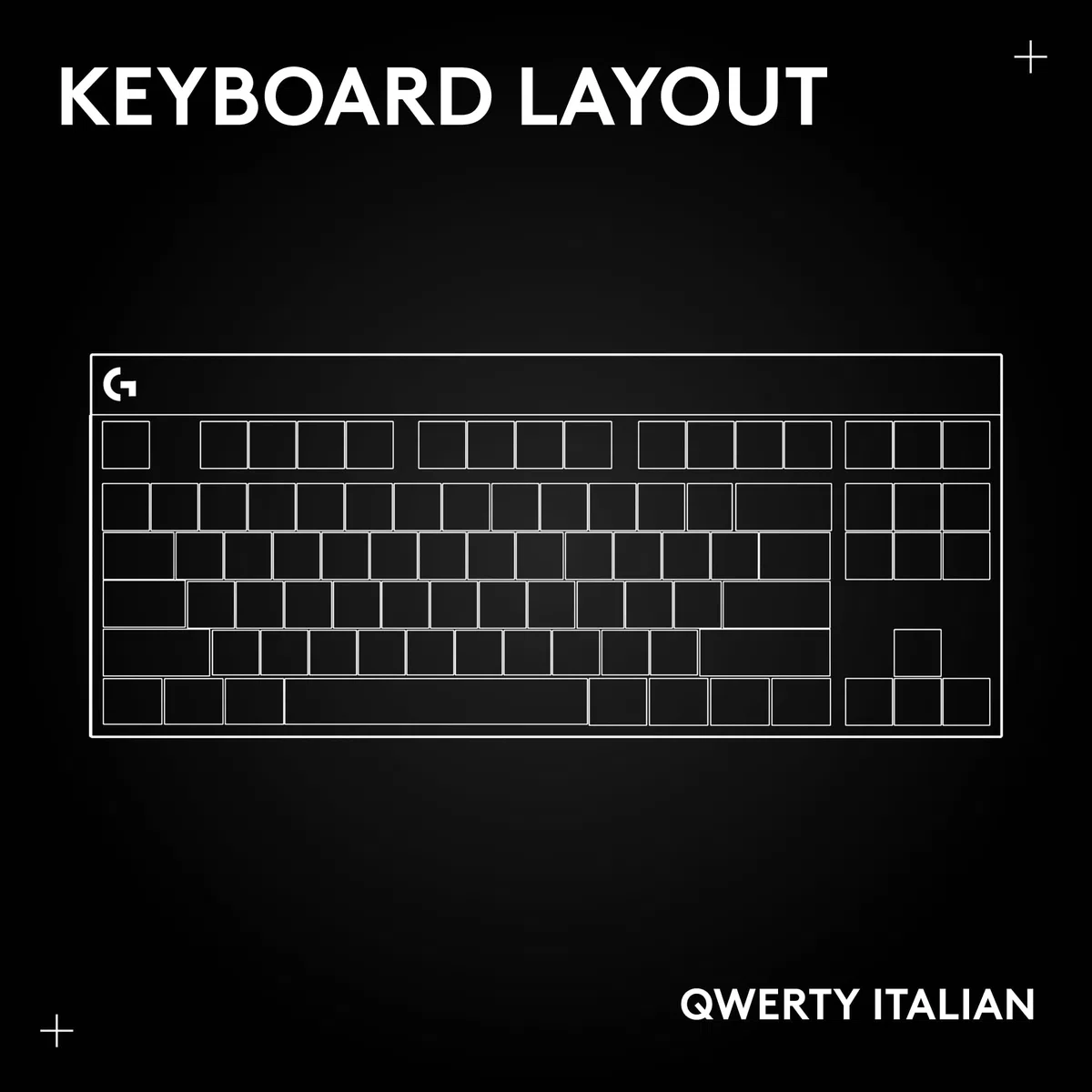 Logitech G G413 TKL SE Teclado Mecánico Gaming, Disposición QWERTY Pan Nordic, Táctil - Negro