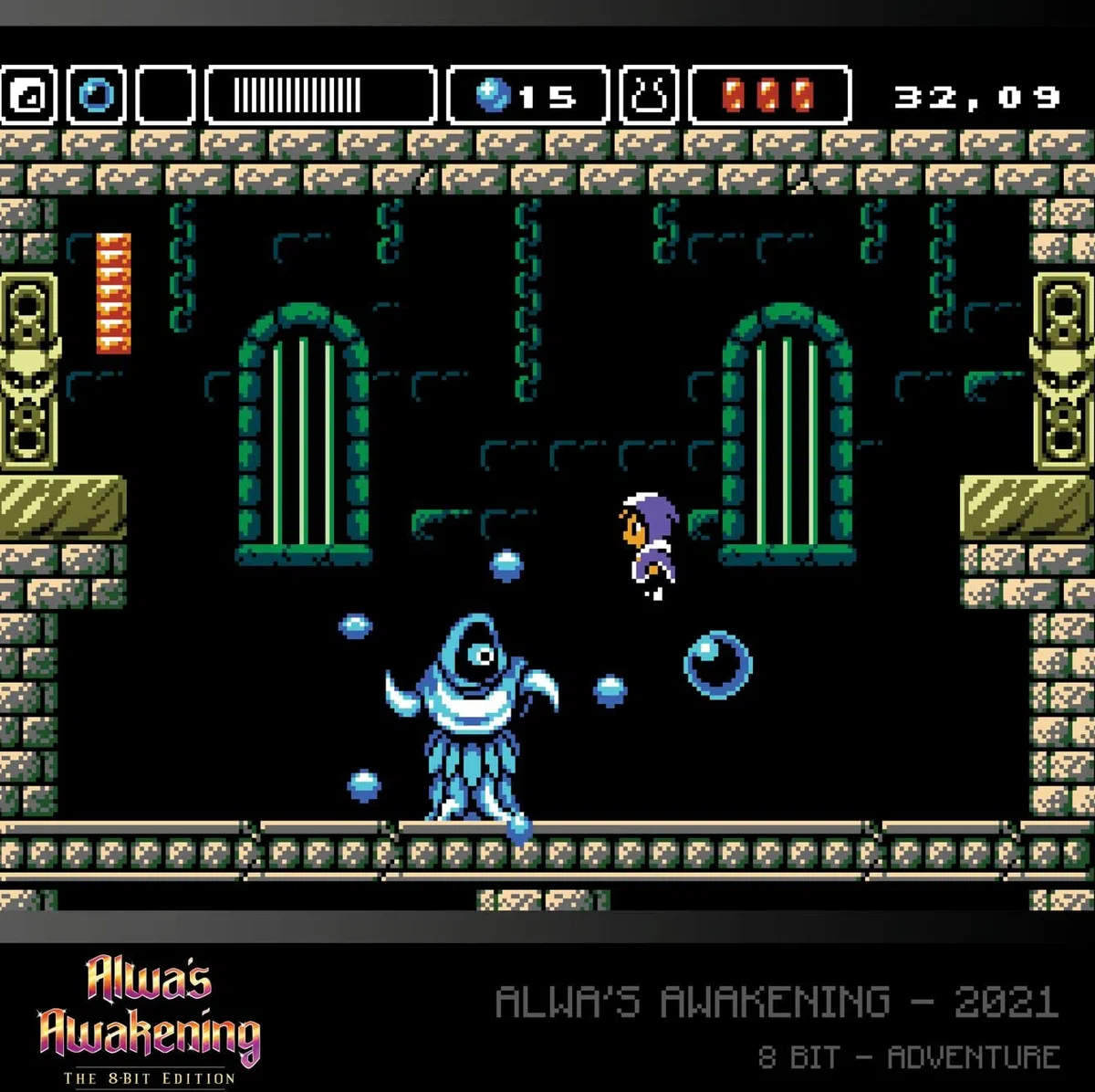 Blaze Evercade Alwa y Cathedral