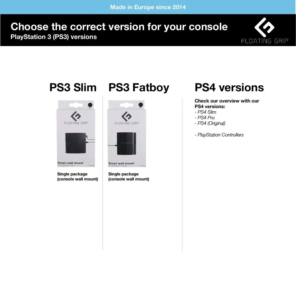 2X Xbox Controller Wall mounts by FLOATING GRIP®