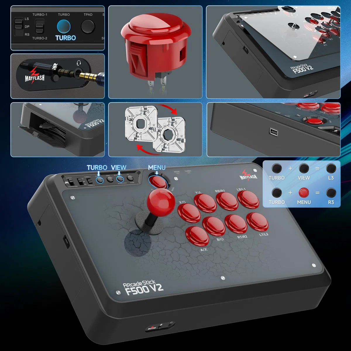 May Flash Mando Universal Arcade F500