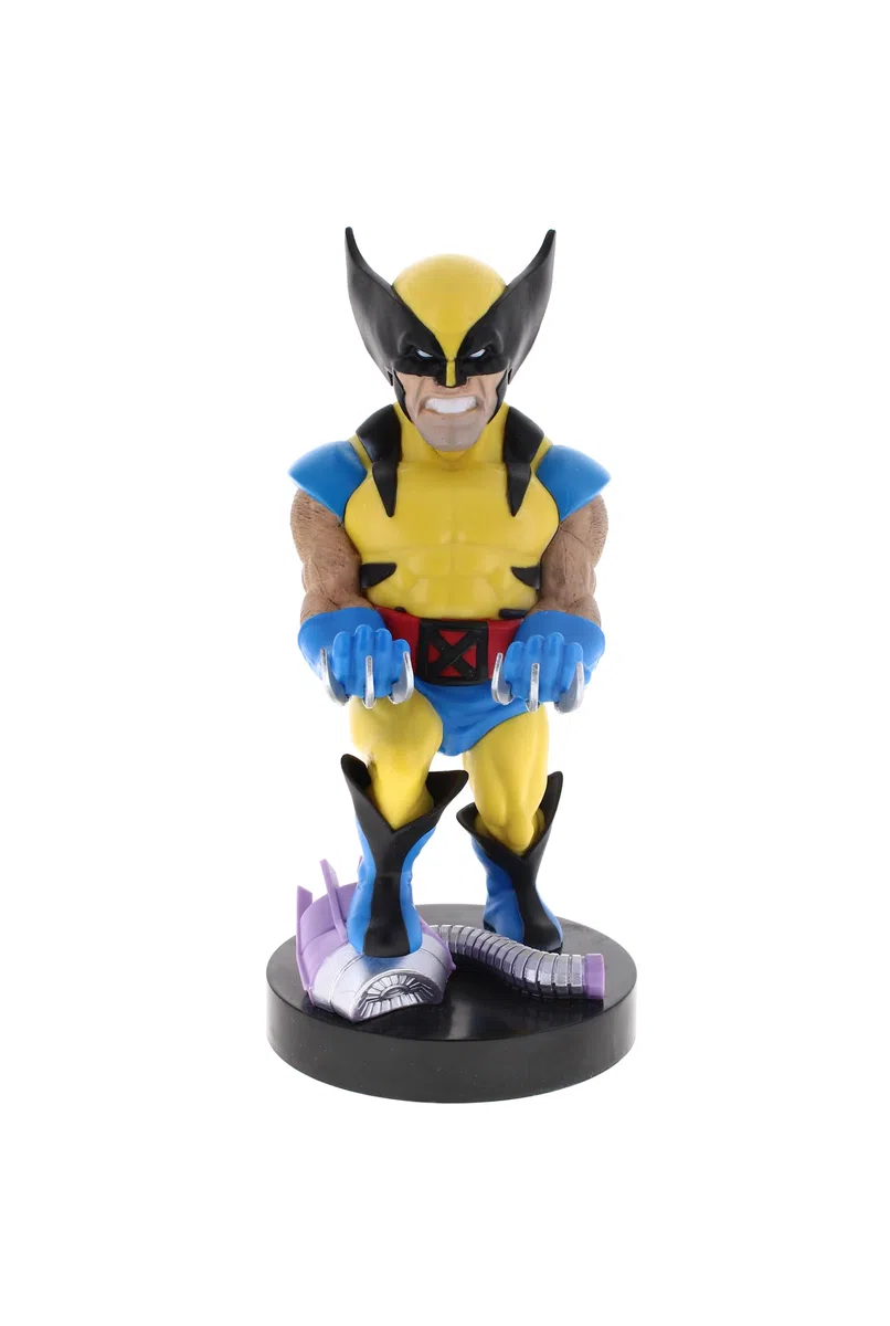 Cableguys Marvel Wolverine Soporte Mando y Movil - Figuras Soporte para movil y Mando, Compatible con Xbox, PlayStation y la mayoría de mandos estándar, Accesorios Escritorio para Setup Gaming