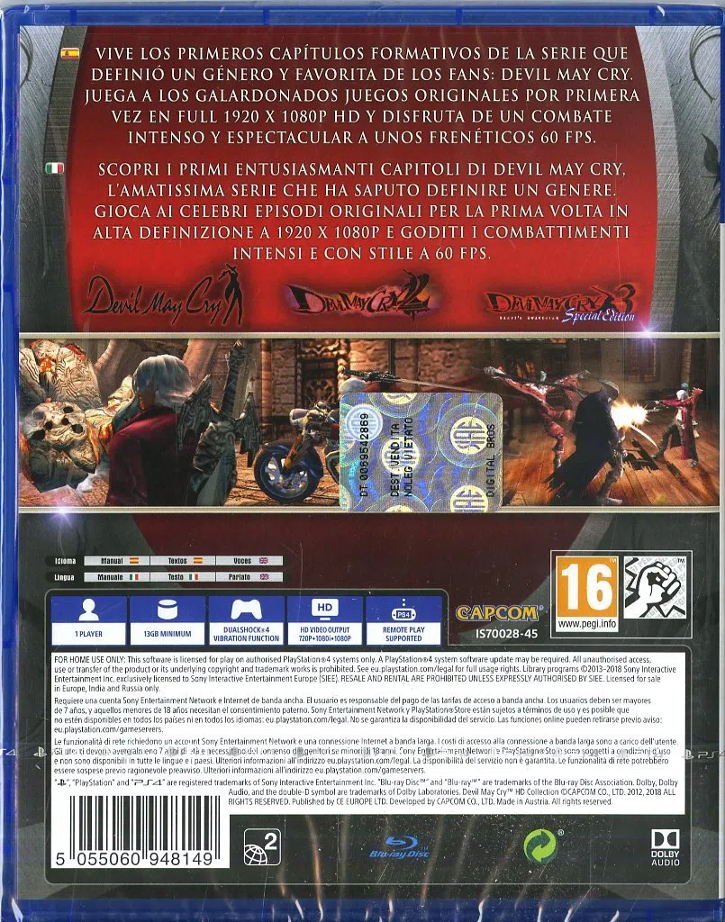 Devil May Cry - Hd Collection