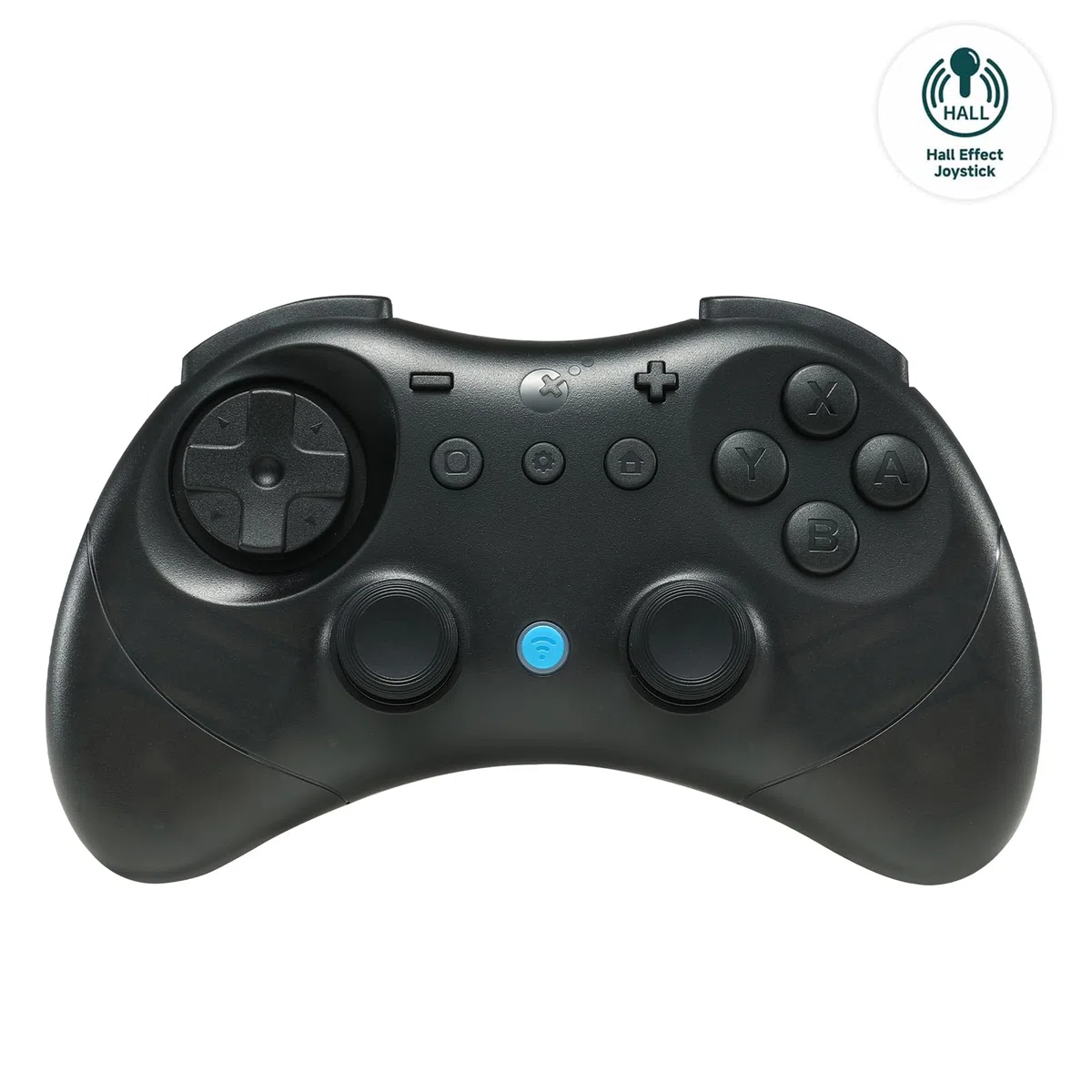 GuliKit Elves 2 Mando Inalámbrico para Switch/Switch 2/Windows PC/Android/iOS, Joysticks de Efecto Hall, 1000Hz Cableado, 730Hz Bluetooth, Wake-Up Switch1/2, Vibración Dual, Giroscopio, Turbo - Negro