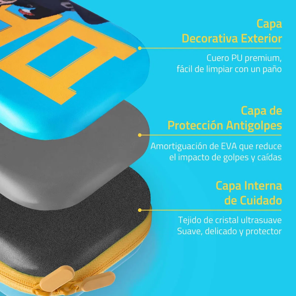 FUNLAB Funda de Transporte rígida para Nintendo Switch 2, Estuche Todo en uno con 10 Ranuras para Juegos, Almacenamiento Inteligente para Accesorios, Interior Suave Protector, edición Dave The Diver