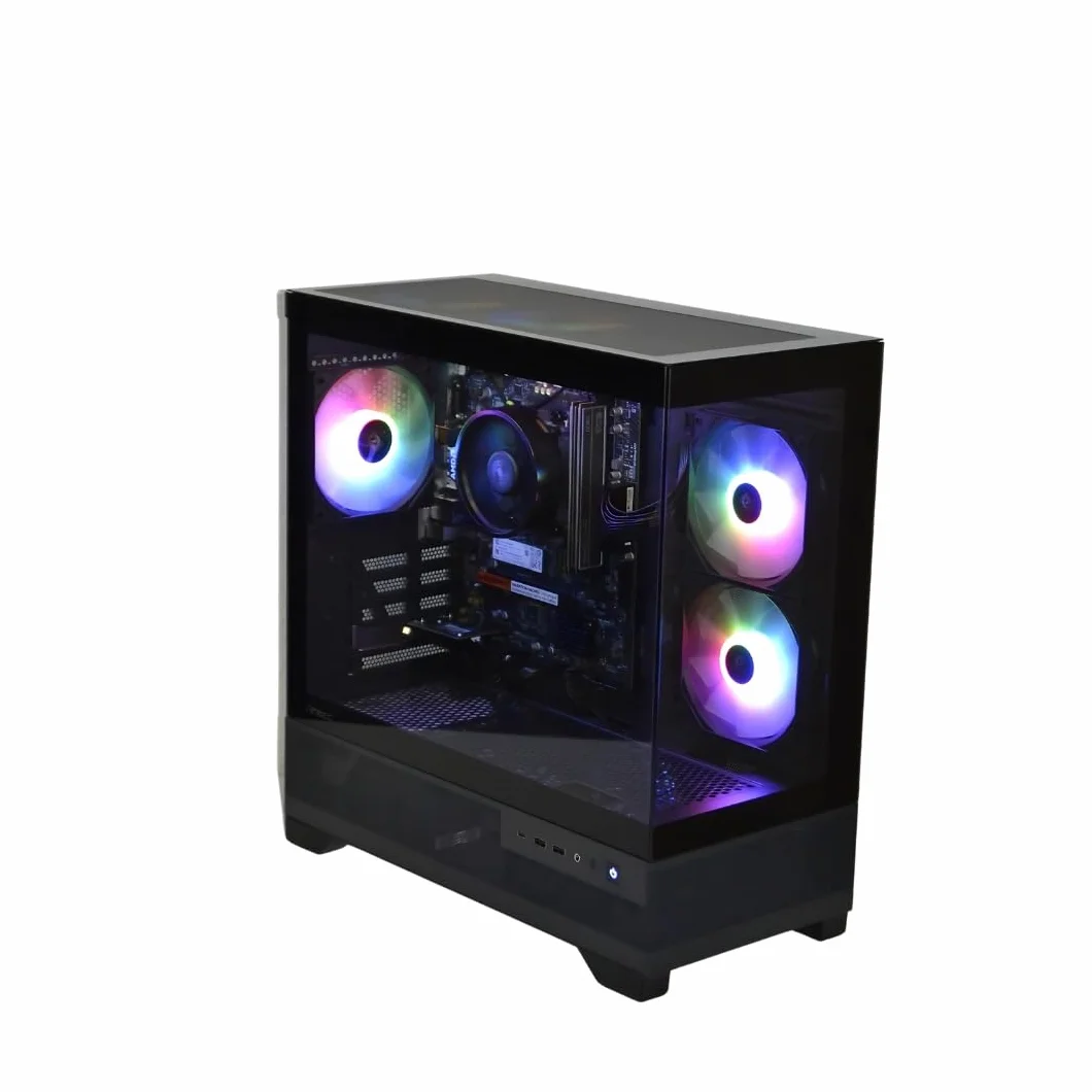 TrendingPC PC Gaming AMD Ryzen 5 5600g 6X 4,40Ghz • Tarjeta gráfica AMD Radeon Vega 7 Graphics • Windows 11 Pro • 16Gb RAM DDR4 RGB • 512Gb m.2 SSD • WiFi 6 & Bluetooth 5.2 • USB 3.0 • pc Gamer