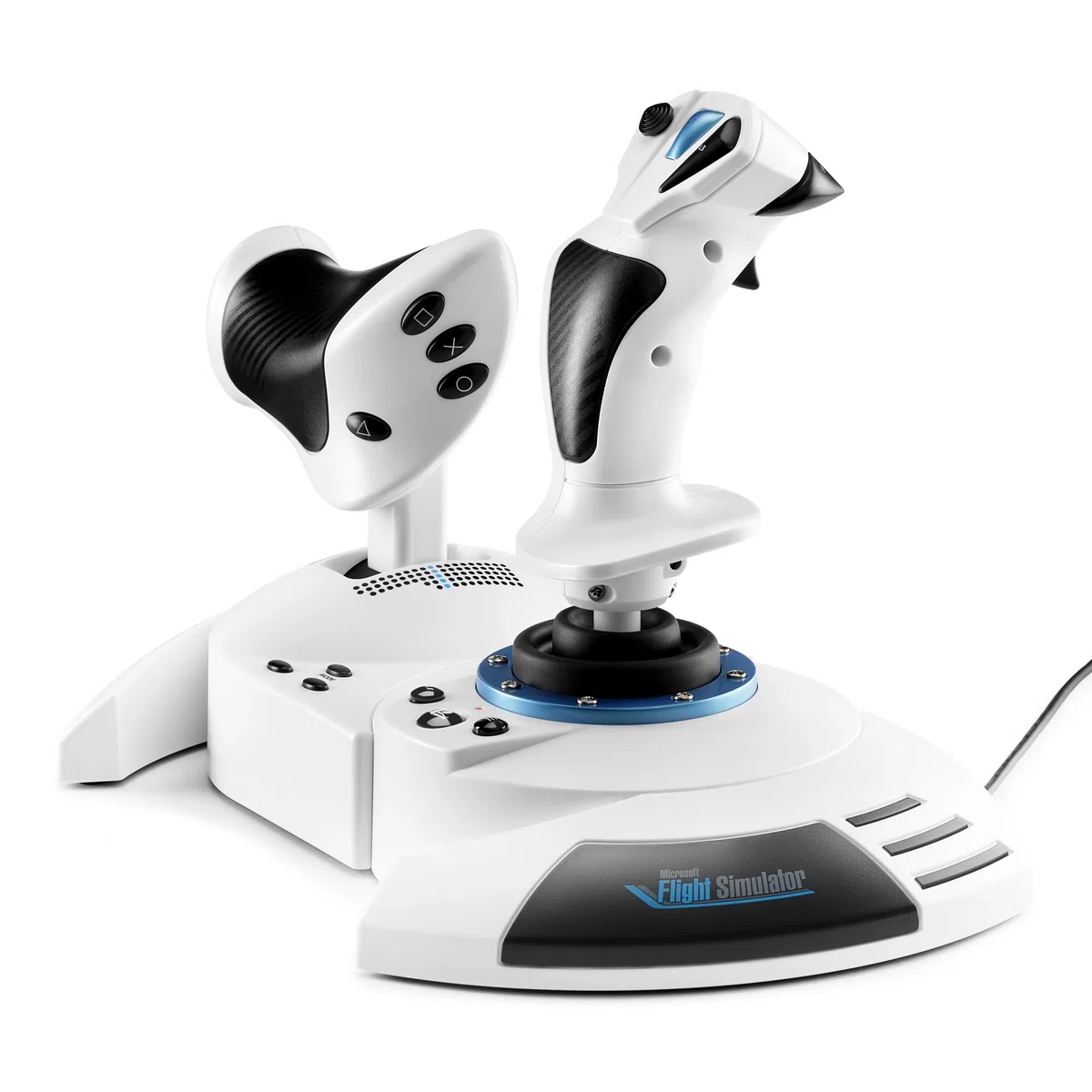 Thrustmaster T.Flight Hotas 5 Microsoft Flight Simulator Edition - Joystick de Vuelo, Mando de Potencia y Controlador de Simulación con Licencia Oficial de Microsoft Flight Simulator para PS5, PS4, PC
