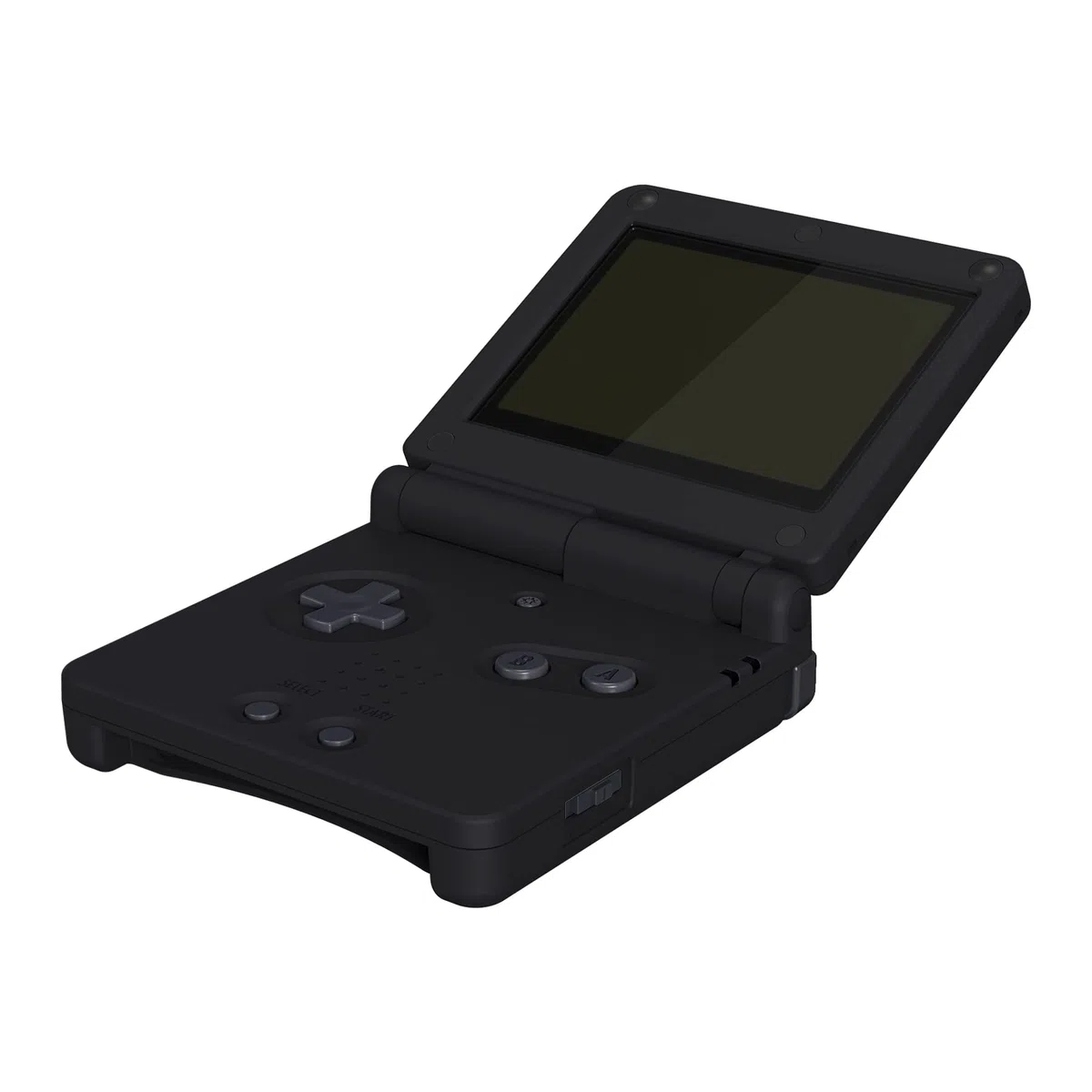 eXtremeRate Carcasa para Gameboy Advance SP, Funda Protector Placa Cubierta con Botones, Compatible con Todos IPS y LCD Estándar - Sin Consola ni Pantalla IPS, Negro