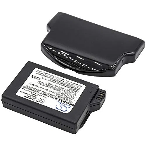 TECHTEK Batería 1800mAh Compatible con [Sony] Lite, PSP 2th, PSP-2000, PSP-3000, PSP-3001, PSP-3004, PSP-3008, Slim sustituye PSP-S110 FBA