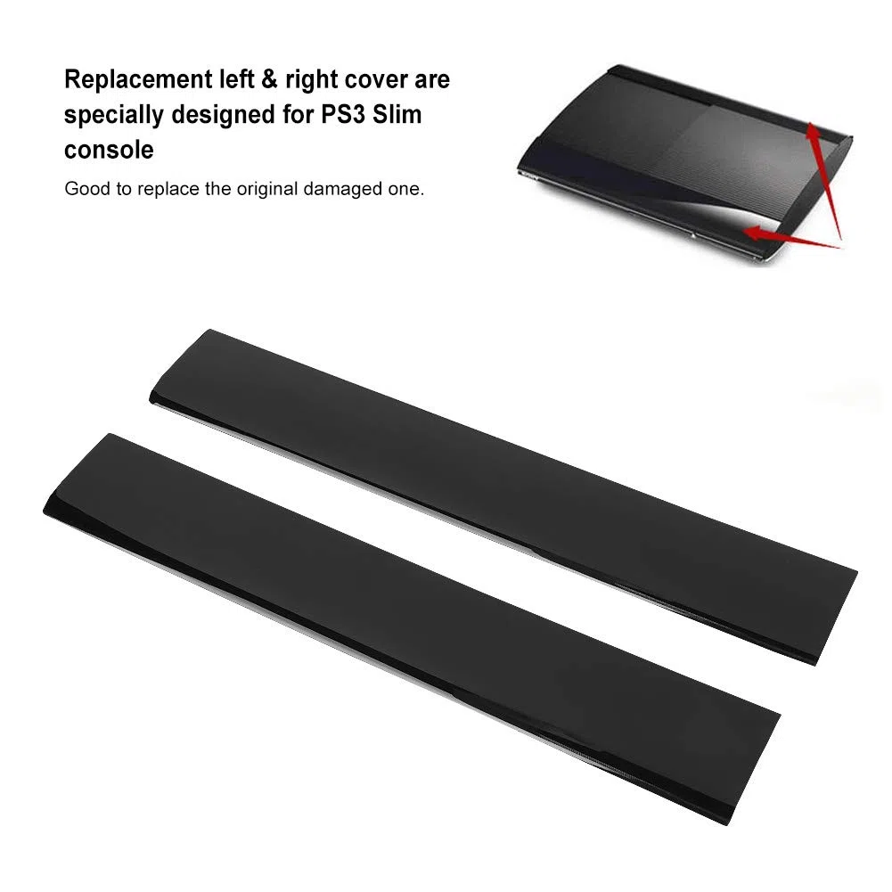 Bewinner Reemplazo de Cubierta para Consola Slim Reemplazo Izquierda y Derecha Estuche de Cubierta para Slim Resistente Al Desgaste y Duradero Bueno Reemplazar la Original Dañada