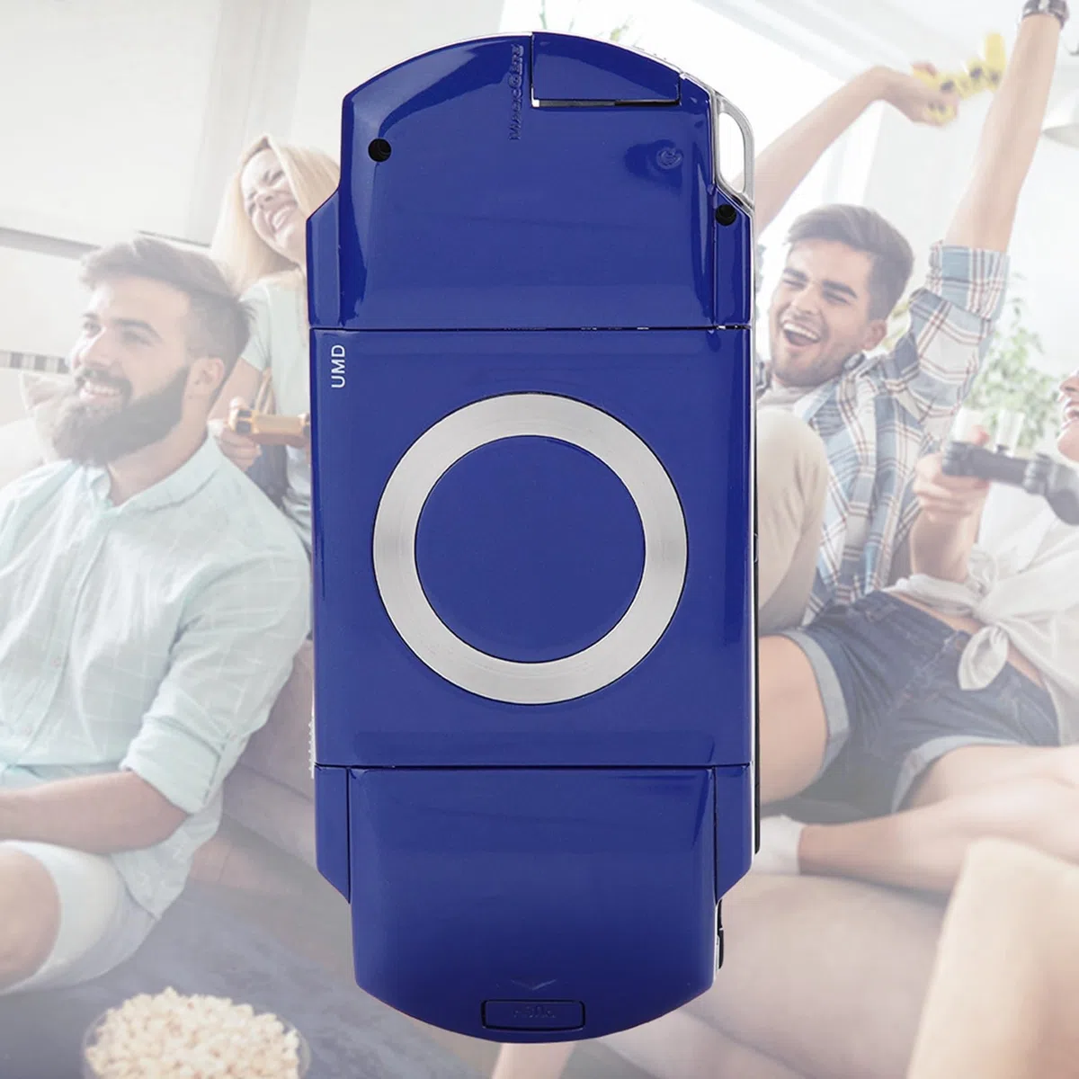 Carcasa de Repuesto 1000, Carcasa Antideslizante de Protección Fuerte Fácil de Cambiar con Botones, para Periféricos de Juego de Carcasa (Azul)
