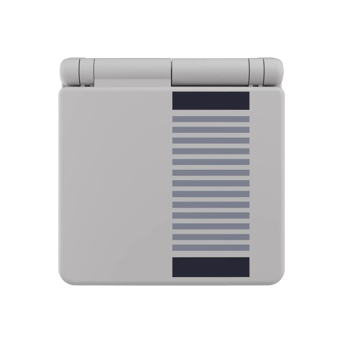 eXtremeRate Carcasa de Repuesto para Game Boy Advance SP, Funda con Botones y Placa de Cubierta, Compatible con Pantallas IPS y LCD Estándar - No Incluye Consola ni Pantalla, Clásico NES