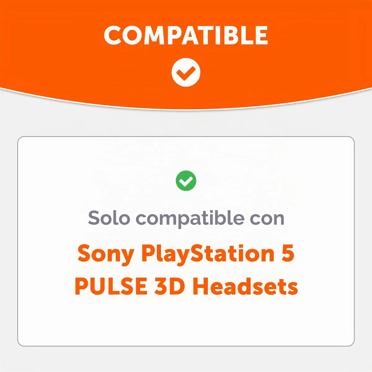 WC Freeze Pulse 3D - Almohadillas de Gel refrescante compatibles con Sony PS5 Pulse 3D, Fabricadas por Wicked Cushions | Cojín más Grueso y Apertura más Amplia | Black