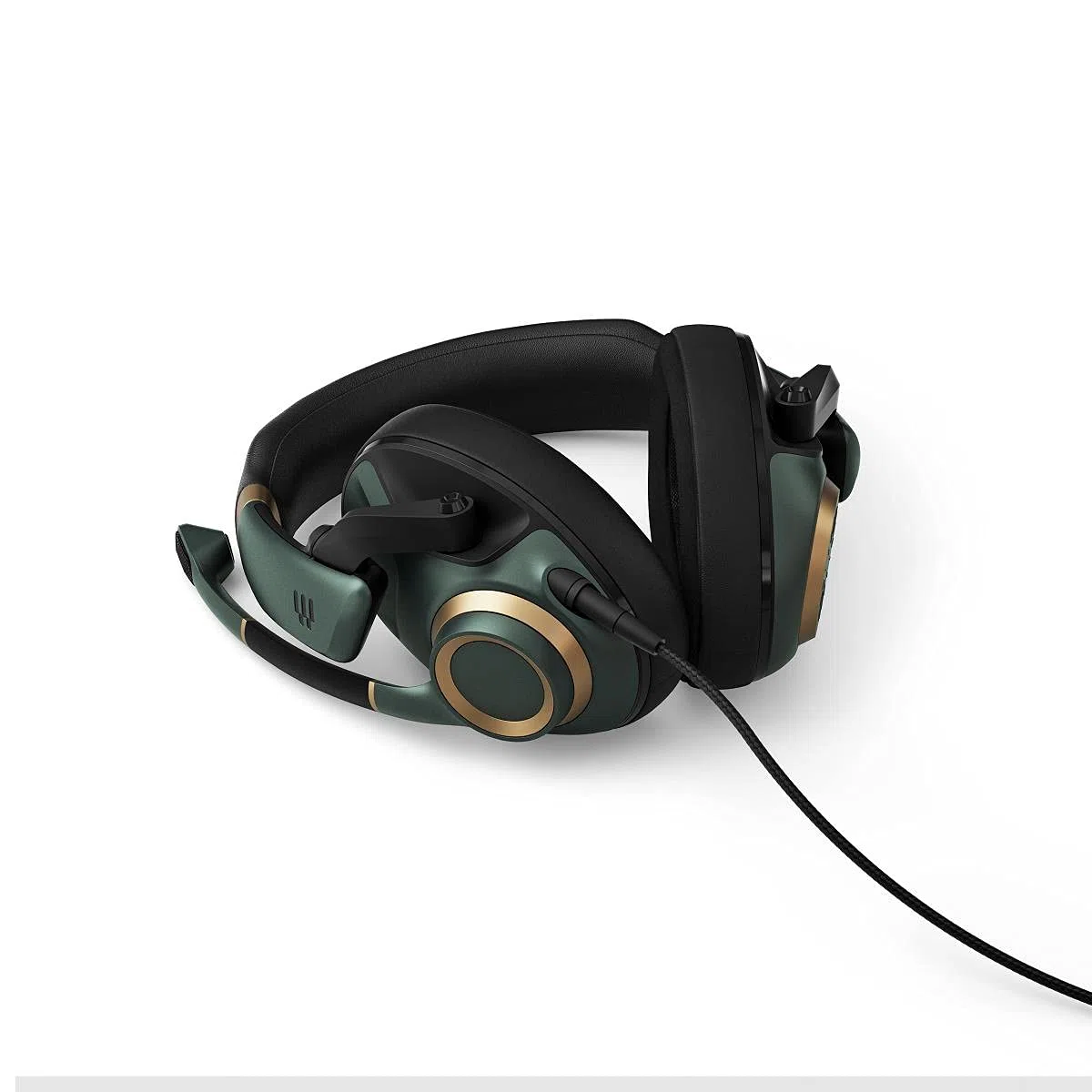 EPOS H6Pro Auriculares Acústicos Cerrados con Micrófono - Cascos Gaming para PC, Mac, PS4/5, Xbox One/Series X, Nintendo Switch - Auriculares Diadema Ligeros, Cómodos (Green)