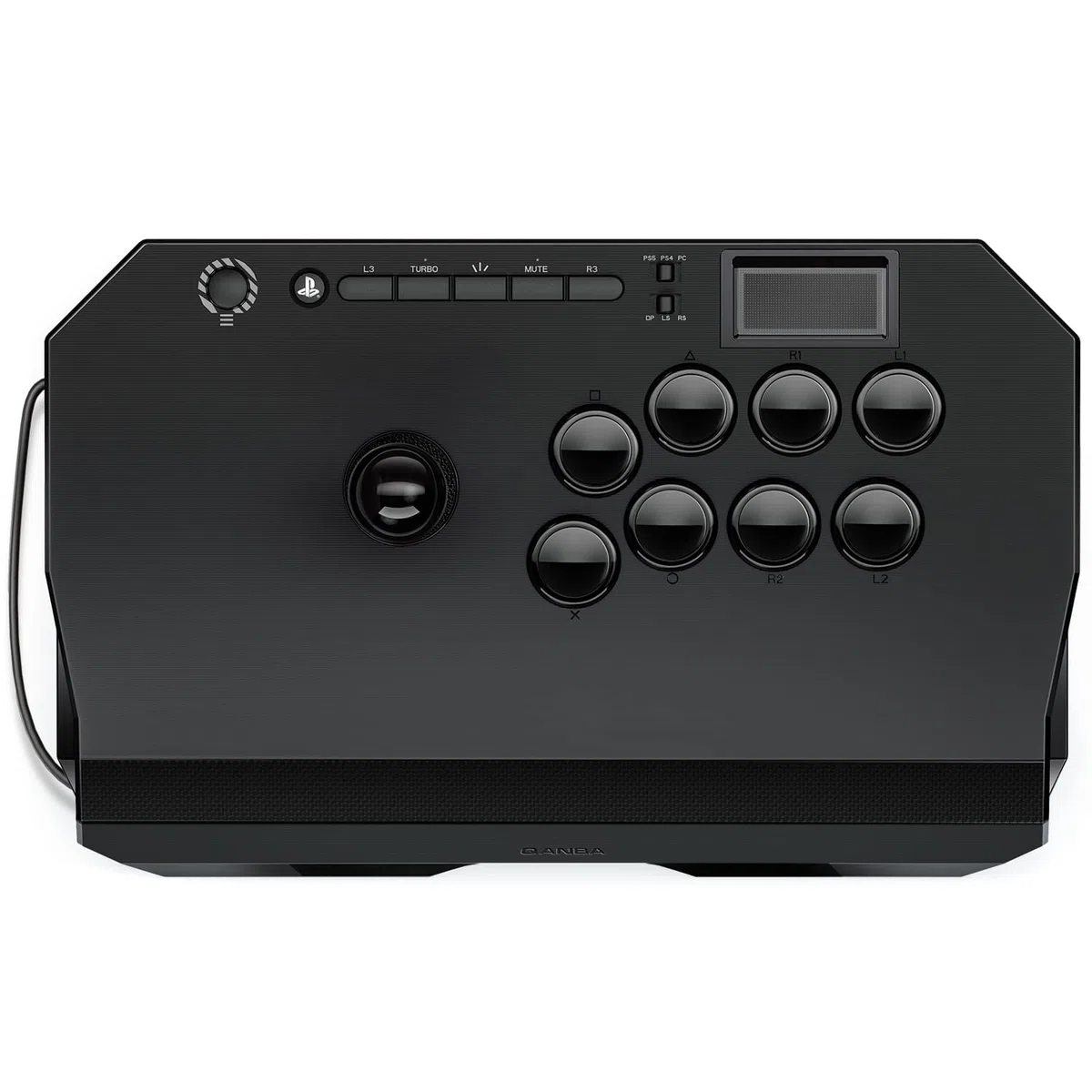 qanba Drone 2 - Joystick arcade para PlayStation 5, PS4 - Licencia oficial Sony - Pro FightStick - Compatible con PC