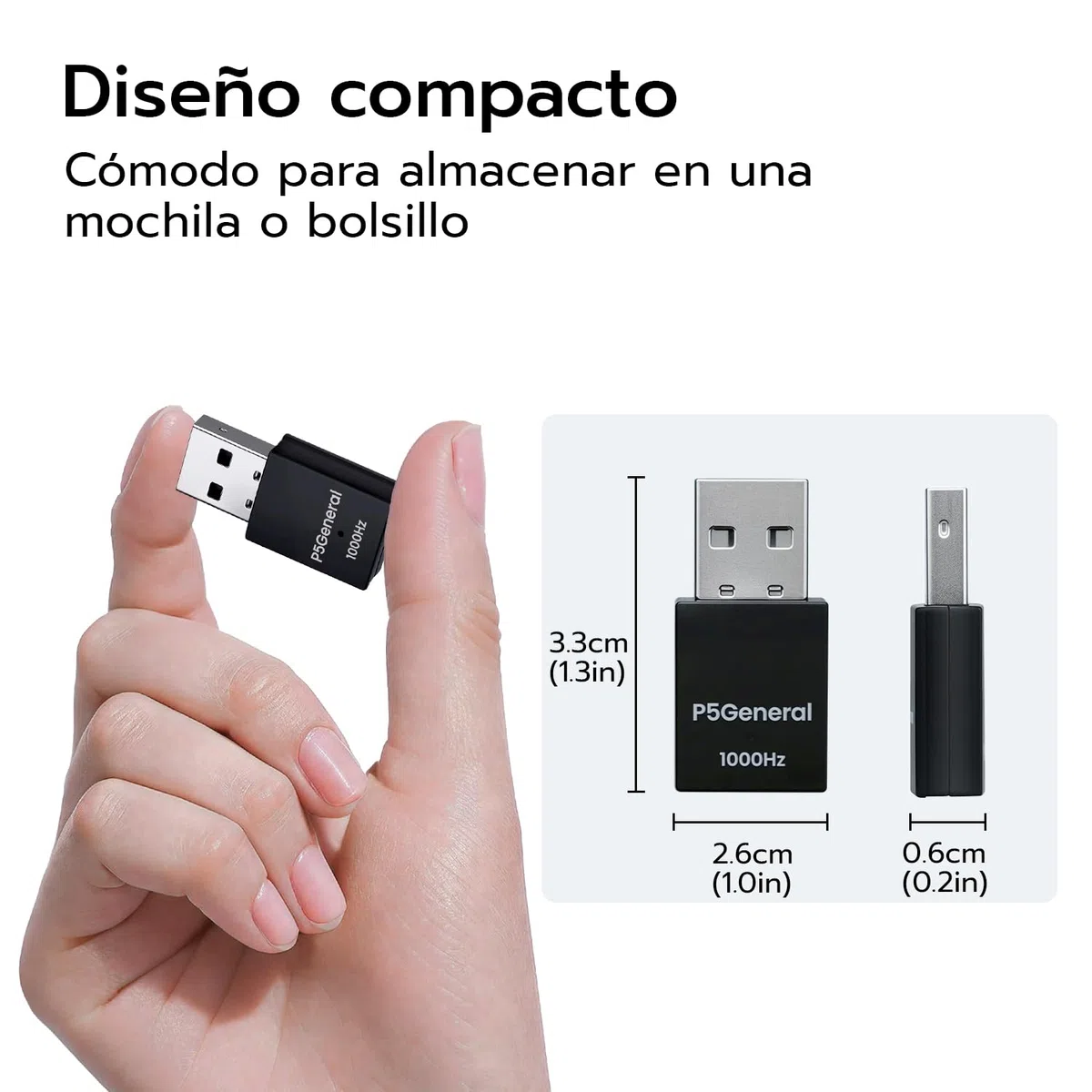 Besavior P5 General Adaptador Compatible con PS5/Slim/PRO, Compatible con HITBOX, XIM Matrix, ReaSnow S1, Raspberry Pi | Adaptador Gaming Plug-and-Play 1000Hz para Juegos de PS5 – Negro
