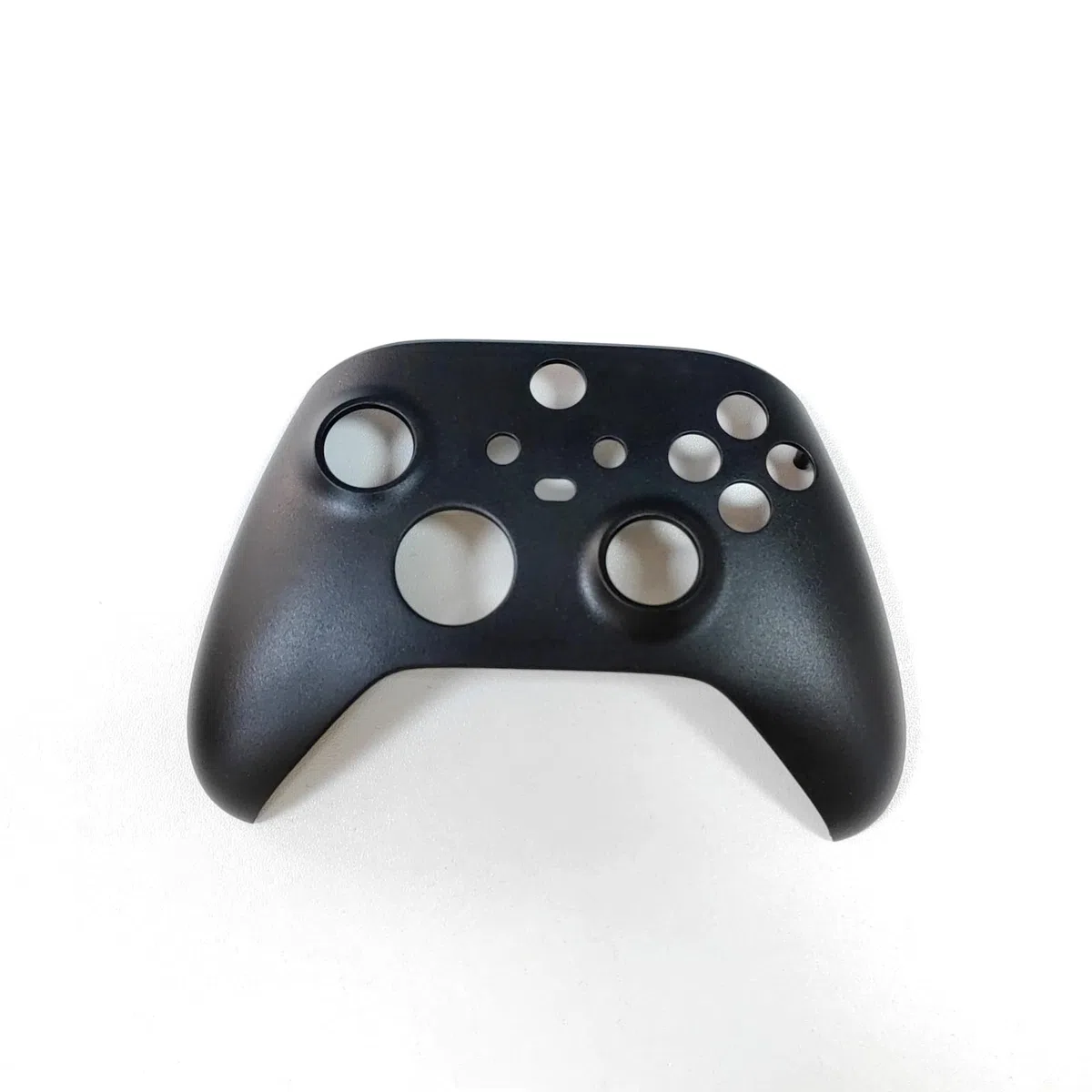 Carcasa de Repuesto para Xbox Series X/S Controller - Kit de Carcasa Completa Incluye Funda de Cáscara Marco Central Rieles Laterales Botones ABXY Parachoques LB RB Accesorios (Negro)