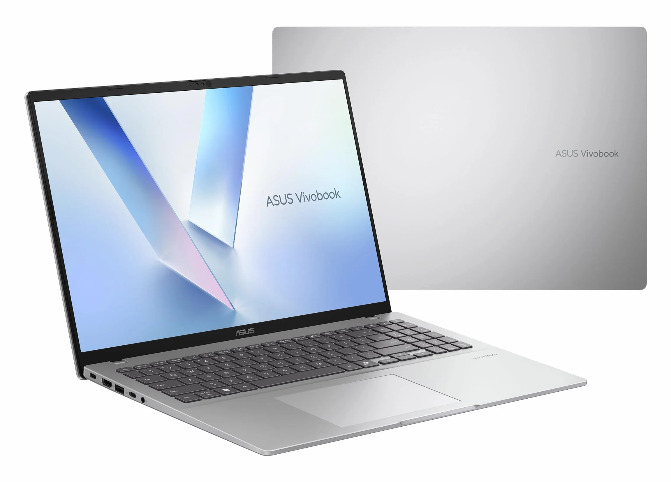 ASUS Vivobook 16 M1607KA-MB171W Copilot+ PC - Ordenador Portátil WUXGA (AMD Ryzen AI 5 330, 16GB RAM, 512GB SSD, Radeon 820M, Windows 11 Home) Plata Fría - Tec. QWERTY ESP