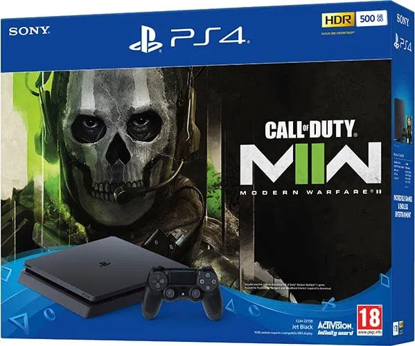 Console PlayStation 4 Slim 500 GB + Call Of Duty Modern Warfare II