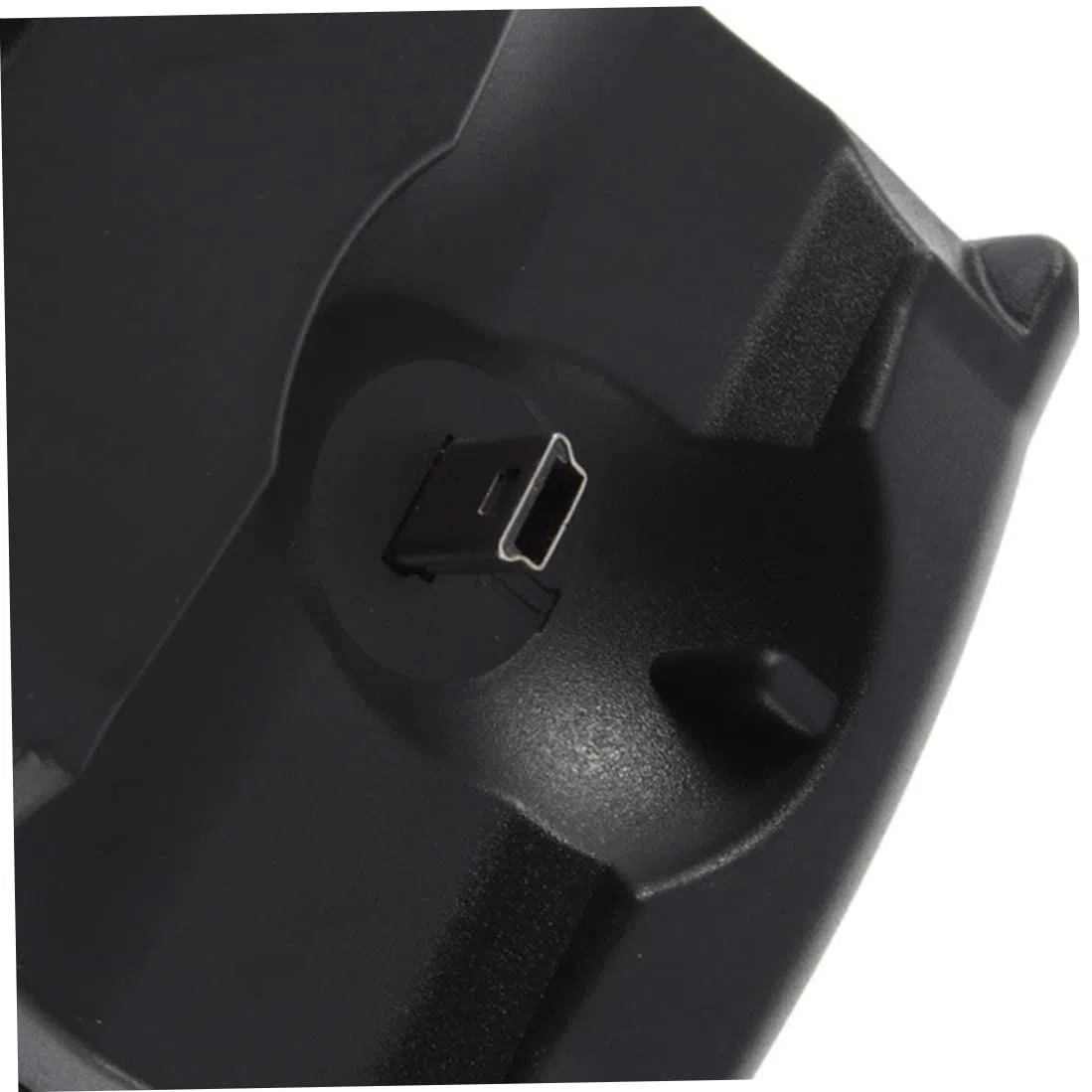 PS3/PS3 Move 2-in-1 Handle Cargador PS3 Controlador inalámbrico Dual-Seat Cargador PS3 Move Dual Docking Station Cargador con Cable de Carga-Negro
