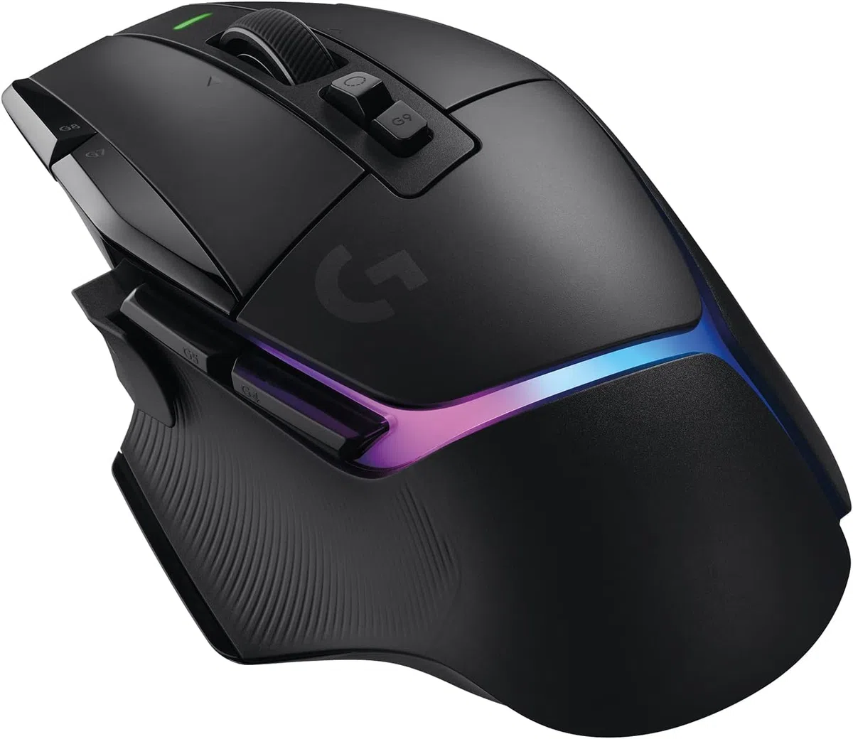 Logitech G G502 X Plus Lightspeed Ratón inalámbrico RGB Gaming, óptico interruptores híbridos LIGHTFORCE, LIGHTSYNC RGB, Sensor Hero 25K, PC - macOS/Windows, German Version - Negro