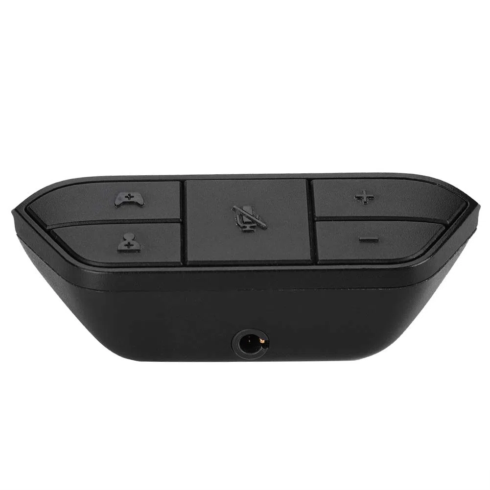 Adaptador de Auriculares, Adaptador Universal de Auriculares Estéreo Convertidor de Auriculares con Control de Juego y Sincronización de Sonido Estéreo