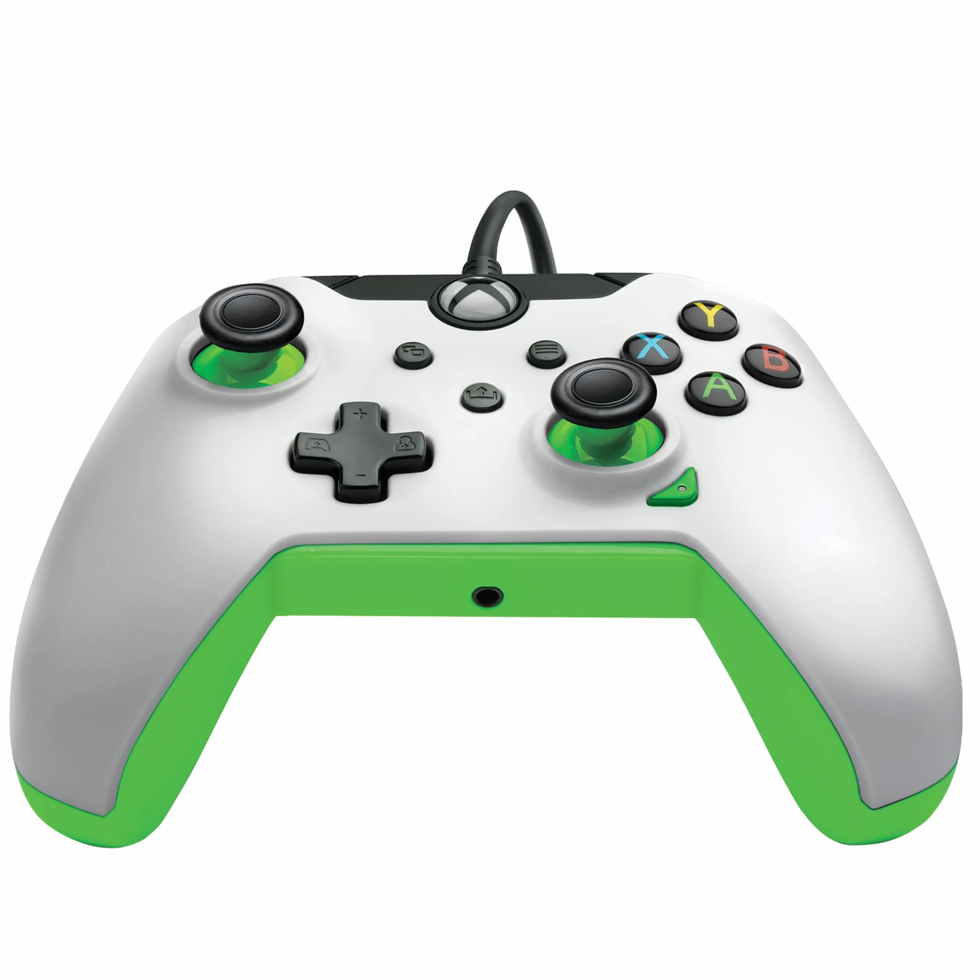 PDP Wired Video Game mando Neon White for Xbox Series X|S, Gamepad, Gaming mando, Xbox One, Officially Licensed