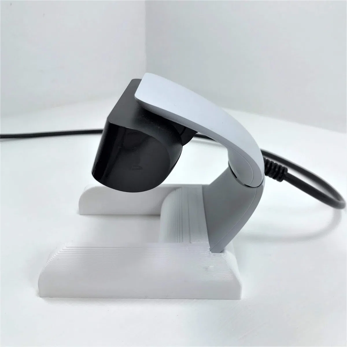 3D Cabin Soporte de Escritorio para cámara PS5 HD para PlayStation 5, Color Blanco