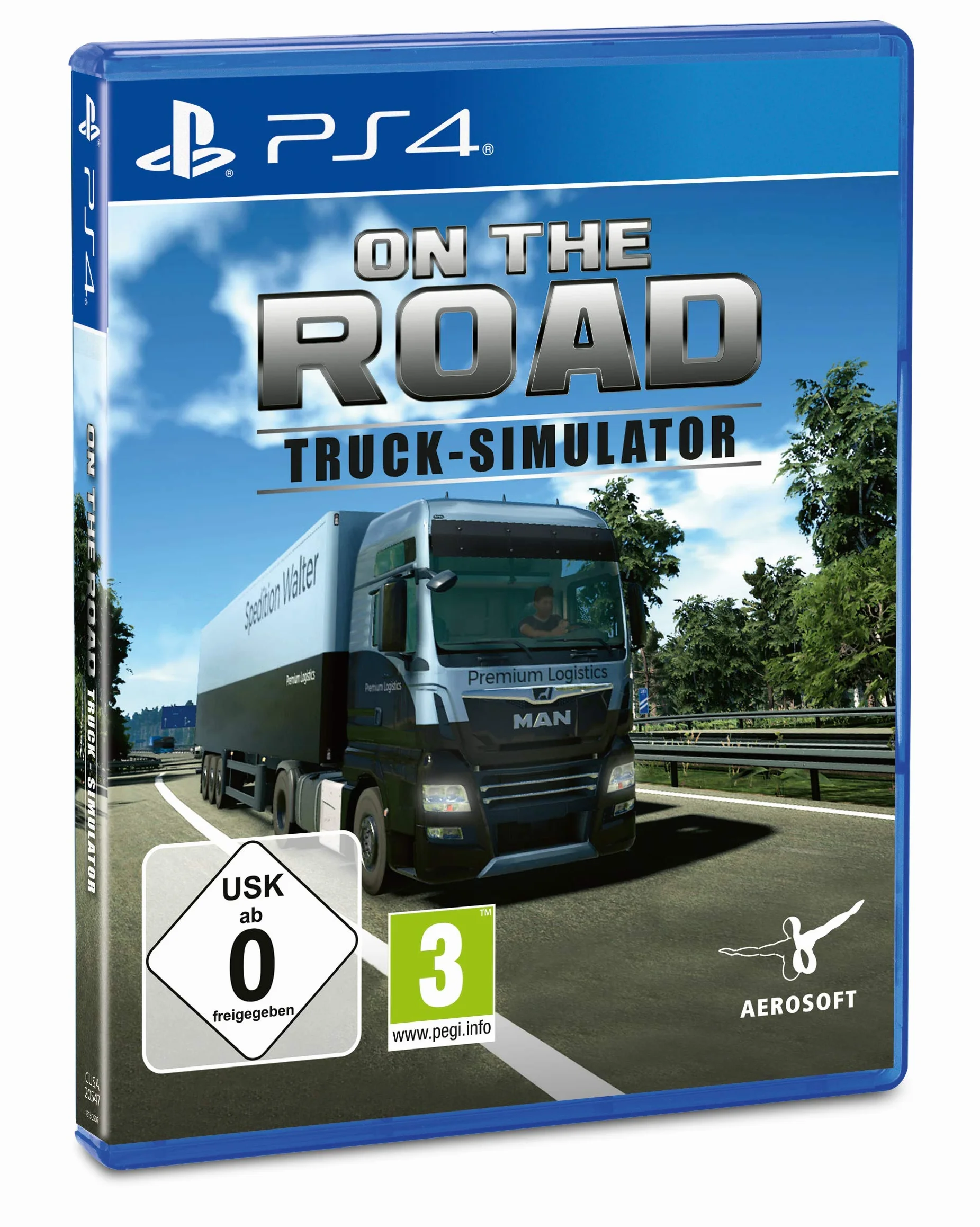 Truck Simulator - On the Road Truck (PlayStation PS4): LKW - Simulator [Blu-ray]