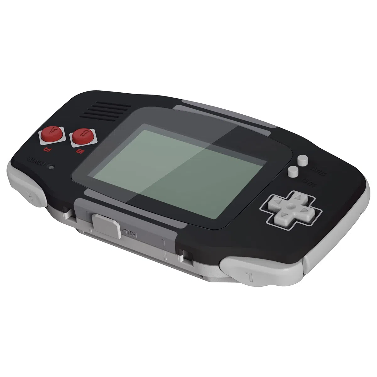 IPS Ready Upgraded eXtremeRate Carcasa para Gameboy Advance (GBA), Compatible con Todos IPS y LCD Estándar, Funda con Botones para Game Boy - No Incluye Consola ni Pantalla, Clásicos NES