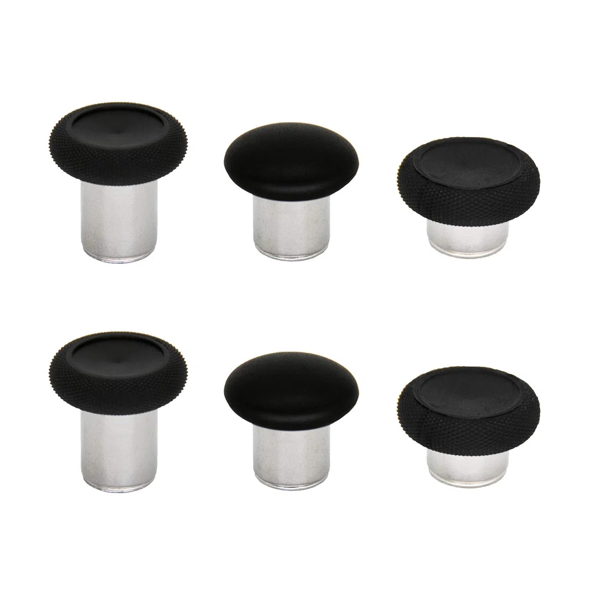 Botones de metal de repuesto para mando Xbox One Elite (modelo 1698), color negro
