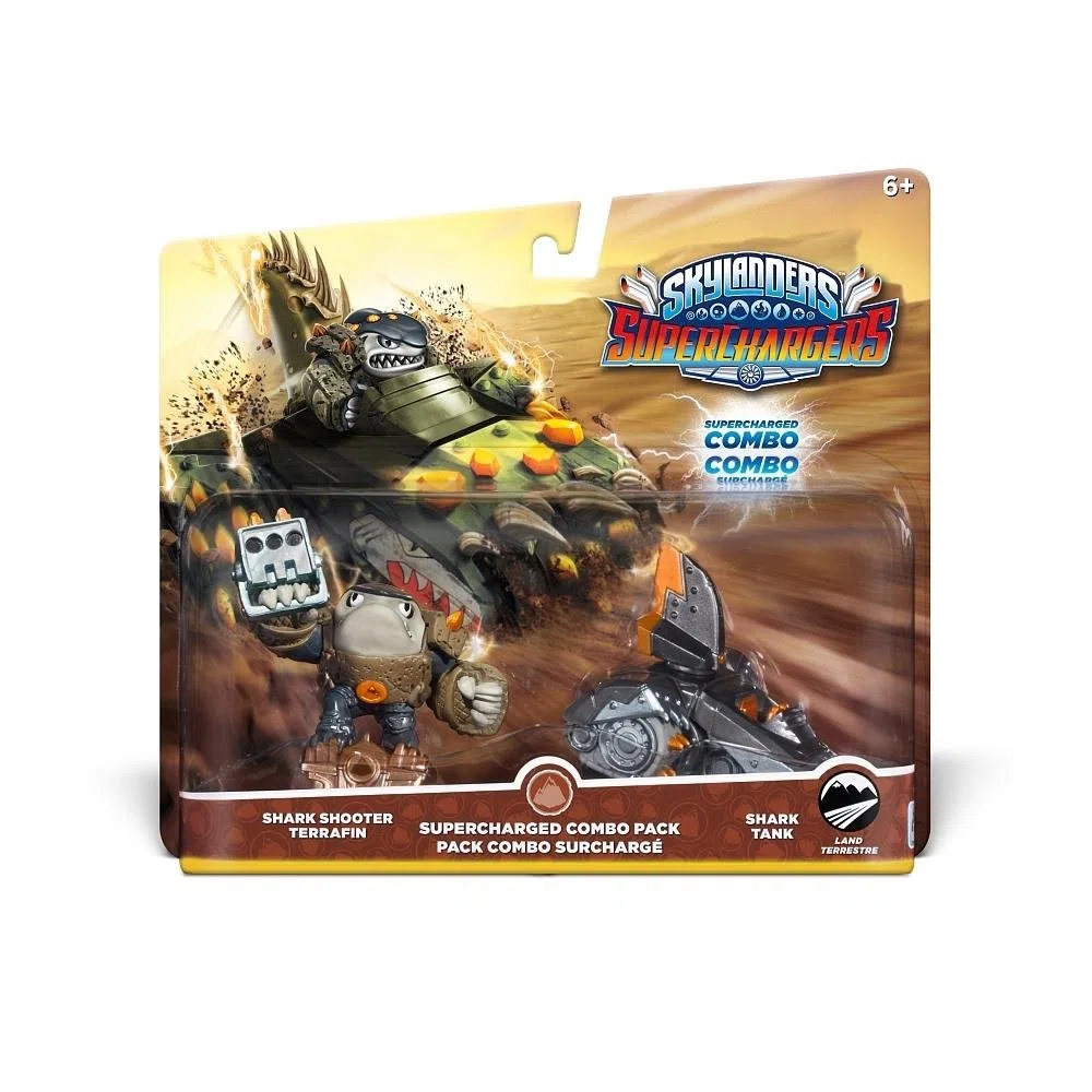Skylanders SuperCharges - Dual Pack (Shark Shooter Terrafin/Shark Tank)