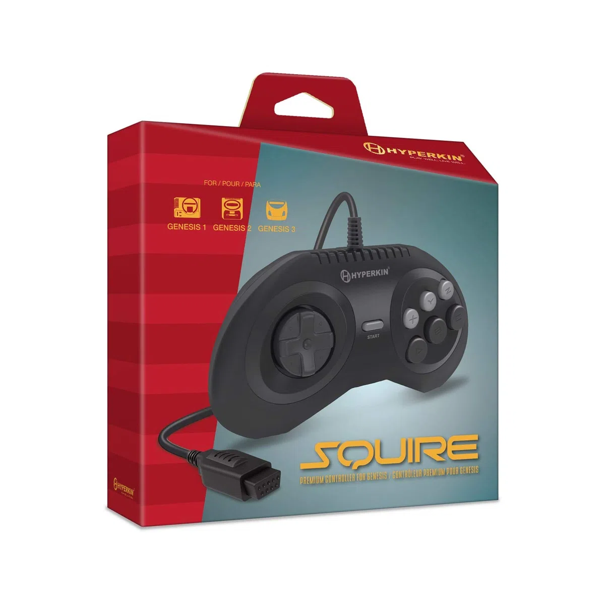 Hyperkin Squire Premium Controller for Genesis/ MegaRetroN HD