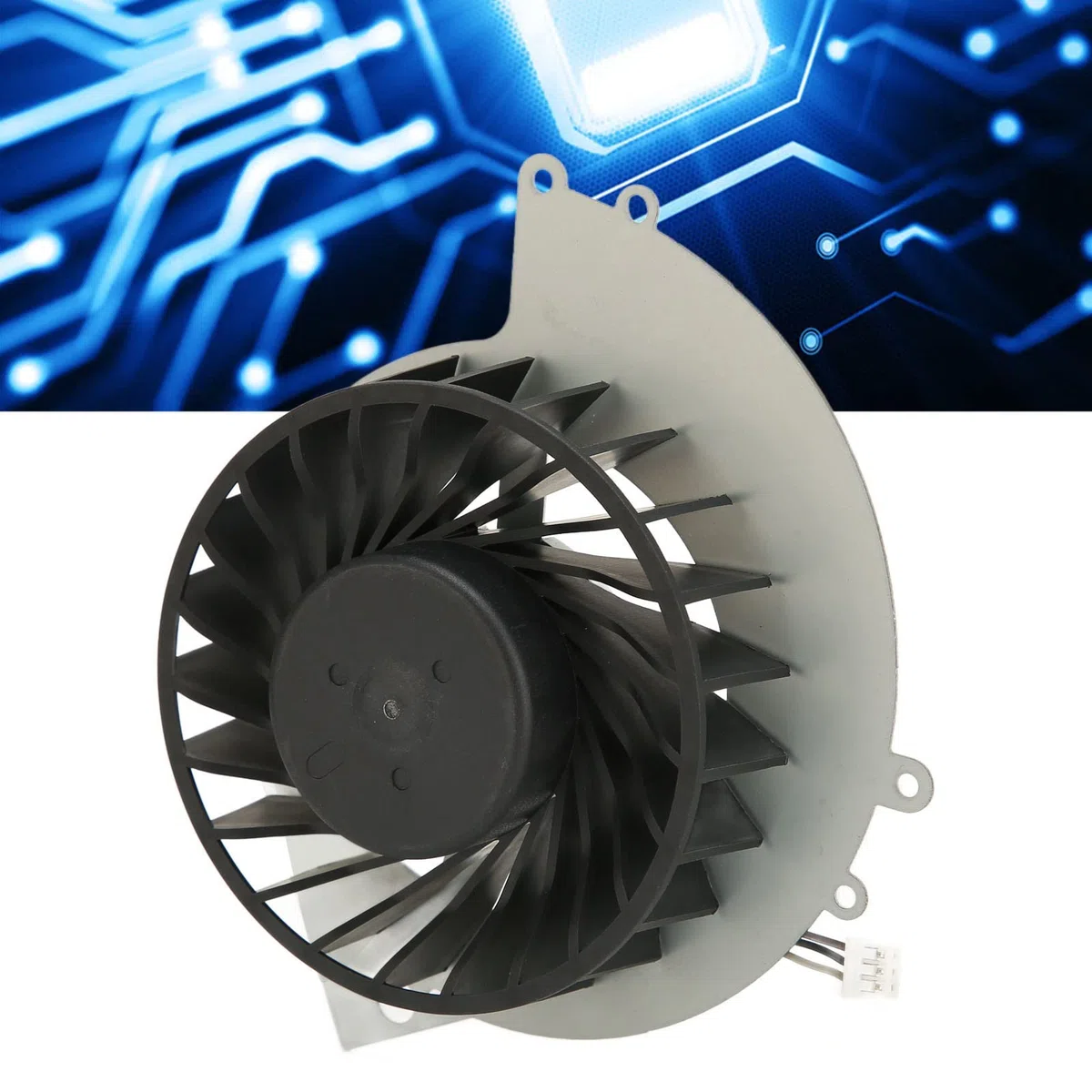 Ventilador de Refrigeración Interno de Repuesto para PS4, 12V 1.4a Ventilador de Refrigeración de CPU de 3 Pines para CUH 1200 CUH 12XX CUH 1200AB01 1200AB02 1215a 1215B Series