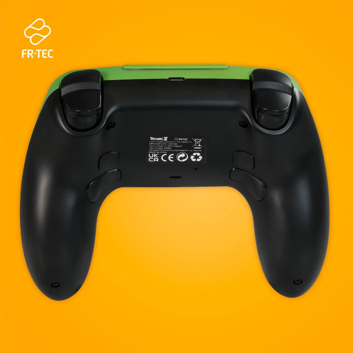 FRTEC – Mando Inalámbrico con Luz LED RGB Compatible con PC y PS4, Gamepad Bluetooth, Batería 950mAh, 10 horas de autonomía (Dragon Ball Shenron)