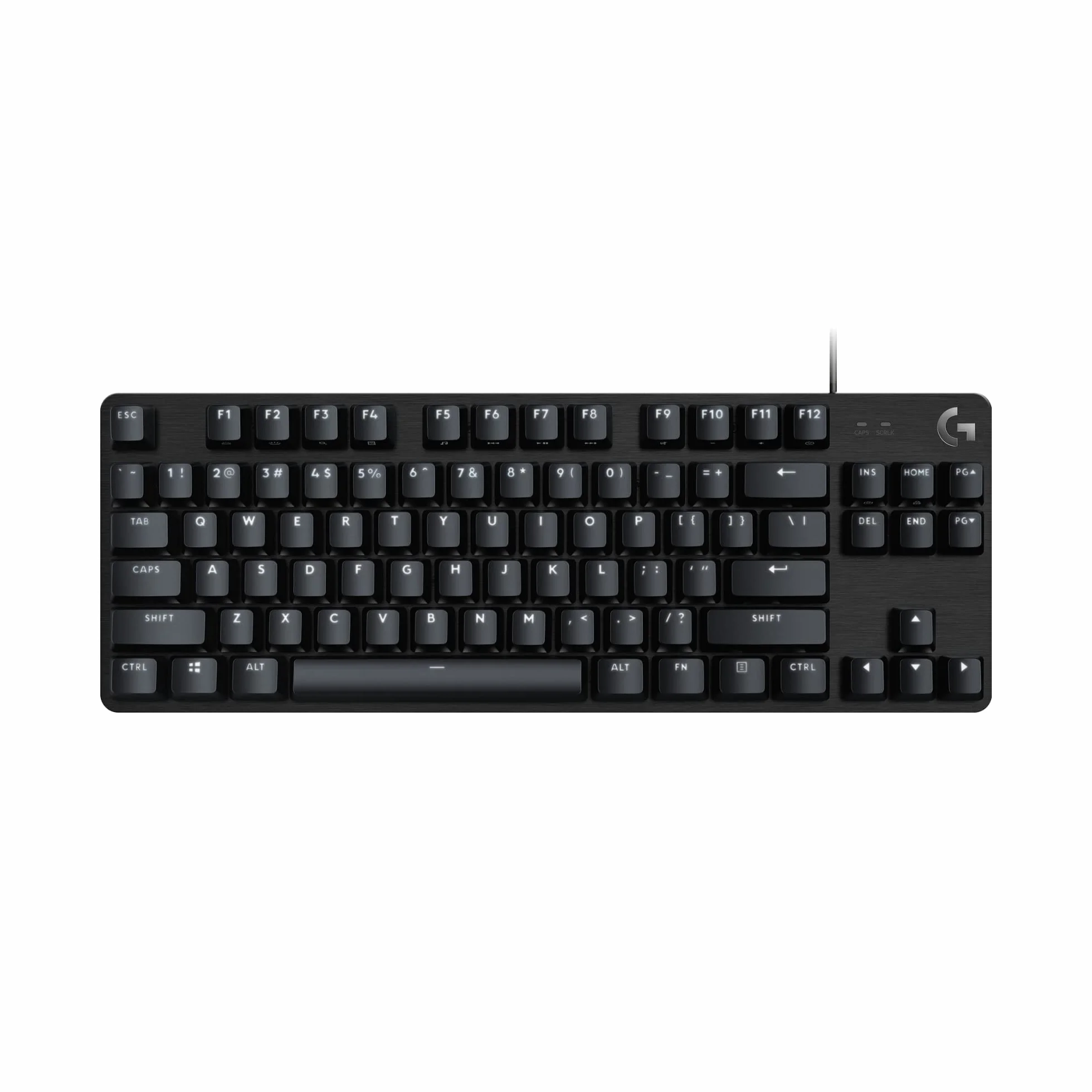 Logitech G G413 TKL SE Teclado Mecánico Gaming, Disposición QWERTY Pan Nordic, Táctil - Negro