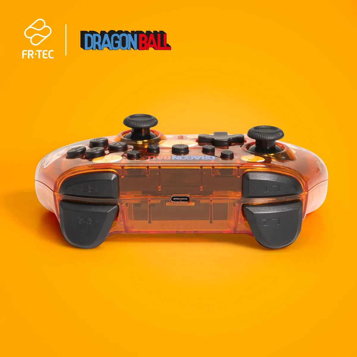 FRTEC - Mando Inalámbrico Dragon Ball Kame para Switch, PC, Móviles, Bluetooth, Luz LED RGB, Gran Autonomía