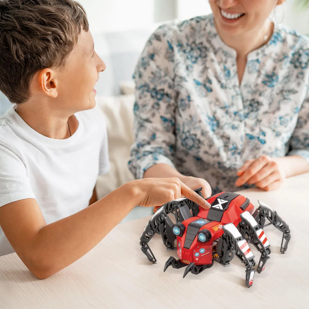 Xtrem Bots Spider BOT - Robotica para Niños Araña | Kit Robotica +7 Años | Robot Juguete 110 Piezas | Juguetes Niños | Robot | Fácil De Montar