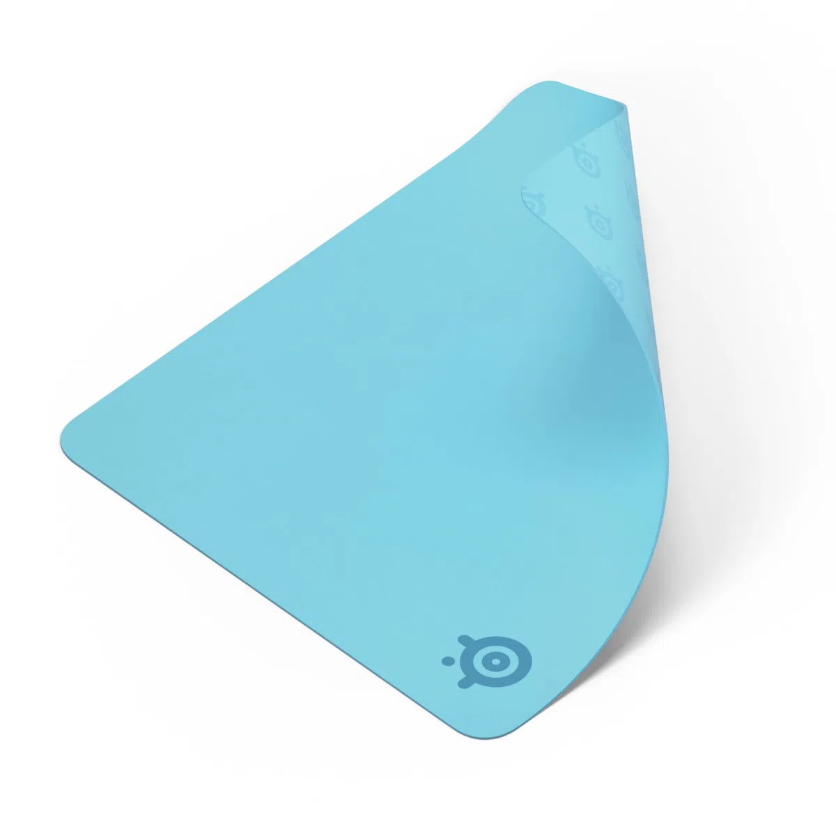 SteelSeries QcK Alfombrilla Gaming Grande - Aqua - Base Antideslizante - Seguimiento y Estabilidad Top - Optimizada para sensores - 450mm x 400mm - FPS, MOBA, RTS, MMO