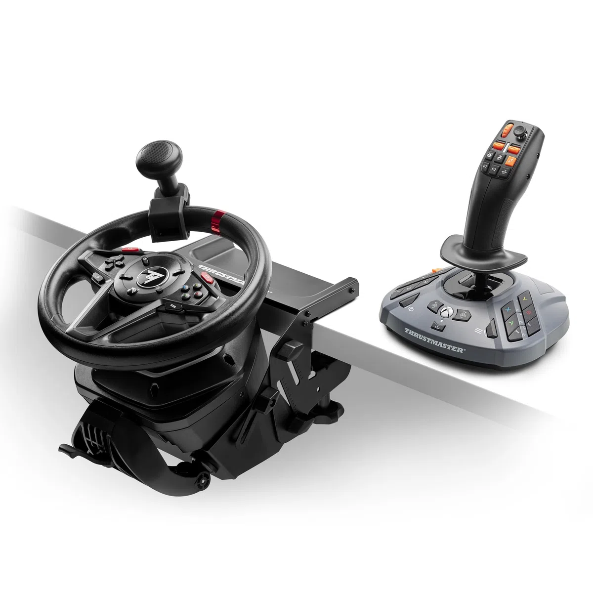 Thrustmaster SimTask FarmStick - Joystick para Simulación Agrícola y Maquinaria Pesada para Xbox Series X|S y PC (33 Botones de Acción, Control de Brazos Hidráulicos, Licencia Oficial) Negro