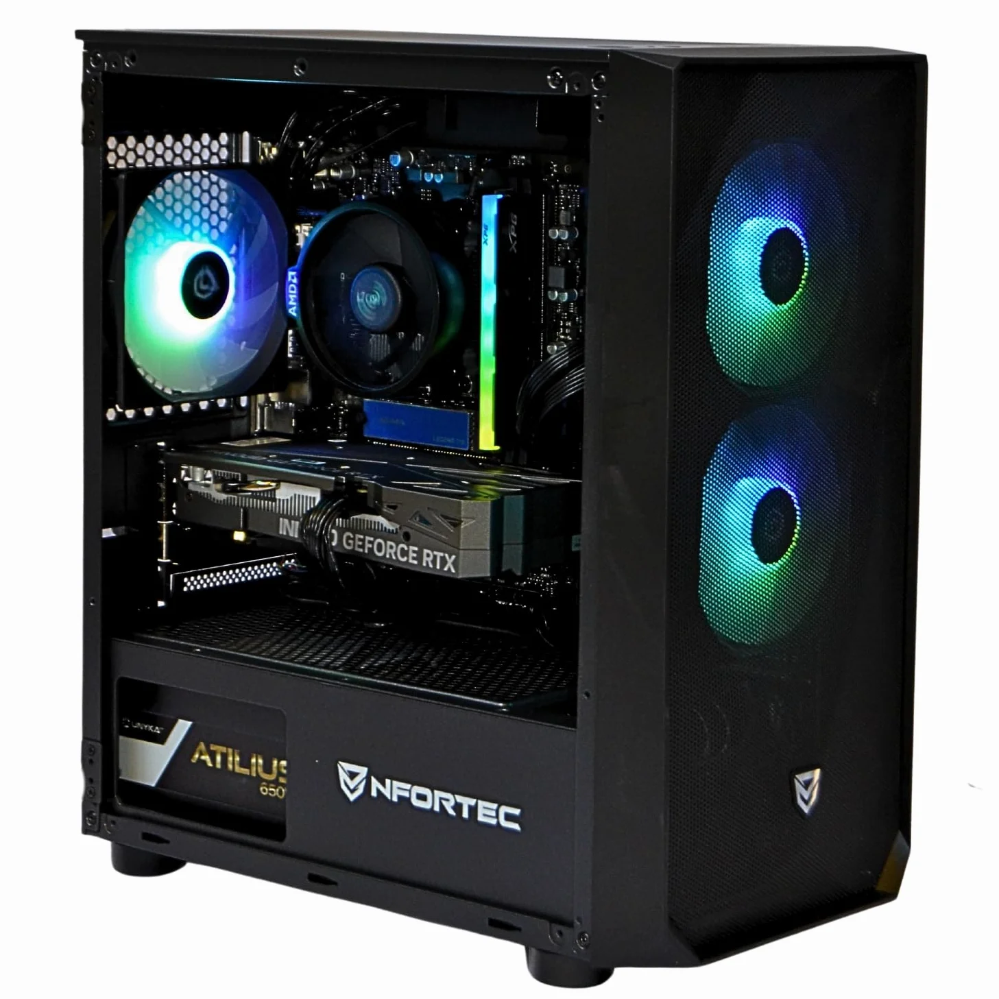 PC Gaming • TrendingPC • Intel Core I5 12400f 6 x 4,40ghz • NVIDIA RTX 5060 8gb • 32gb RAM DDR4 • SSD m.2 1tb • Windows 11 Pro • WiFi & Bluetooth • pc Gamer