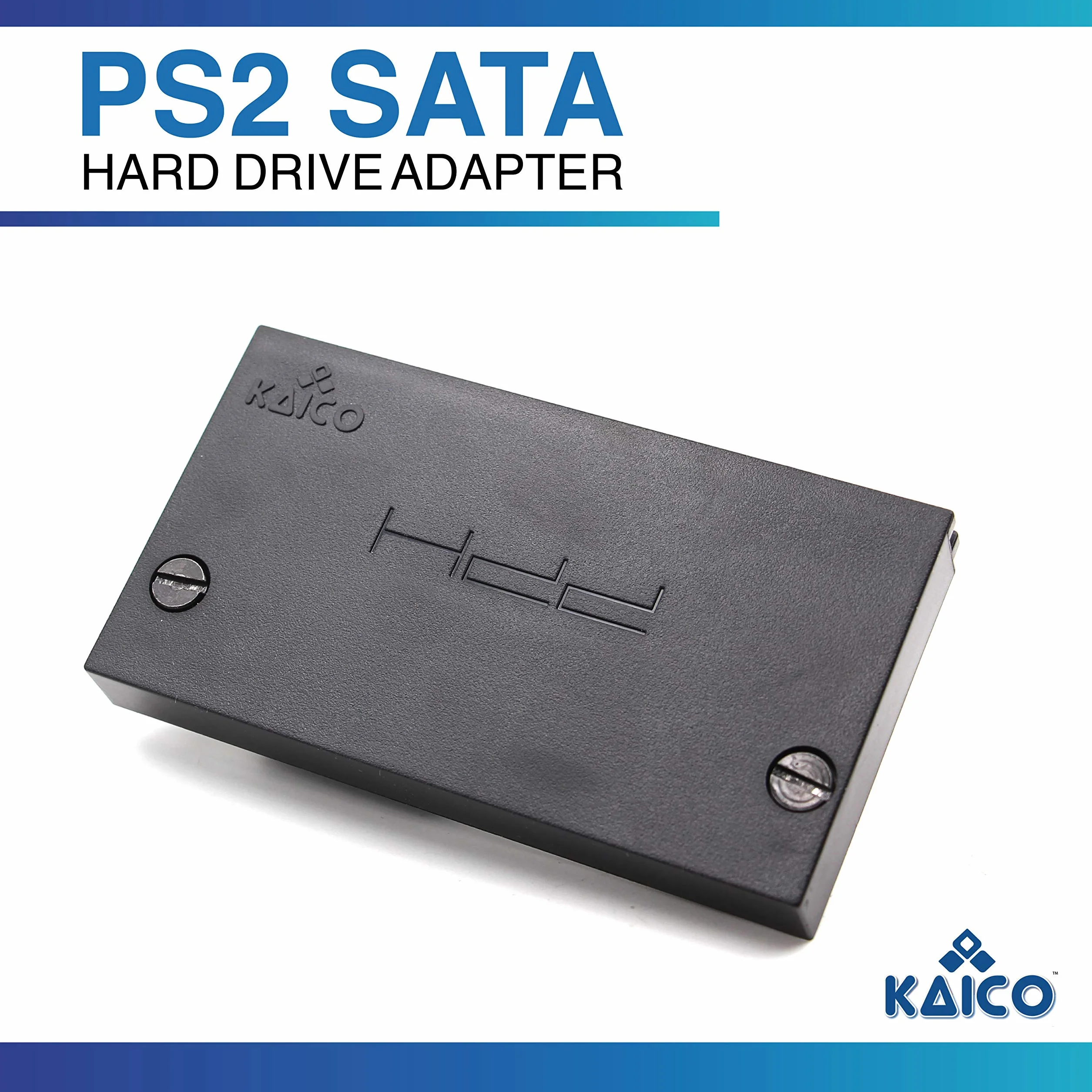 Edición Kaico - Adaptador de Disco Duro SATA HD Adaptador HDD para la Sony PlayStation2 PS2 - Ejecuta CFW como McBoot FMCB/FMHD Directamente Desde el Disco Duro