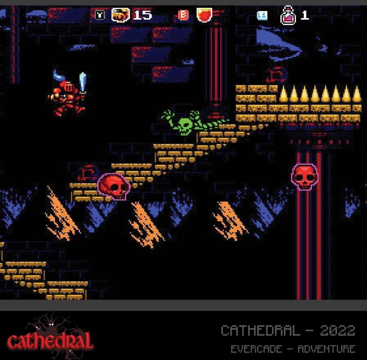 Blaze Evercade Alwa y Cathedral
