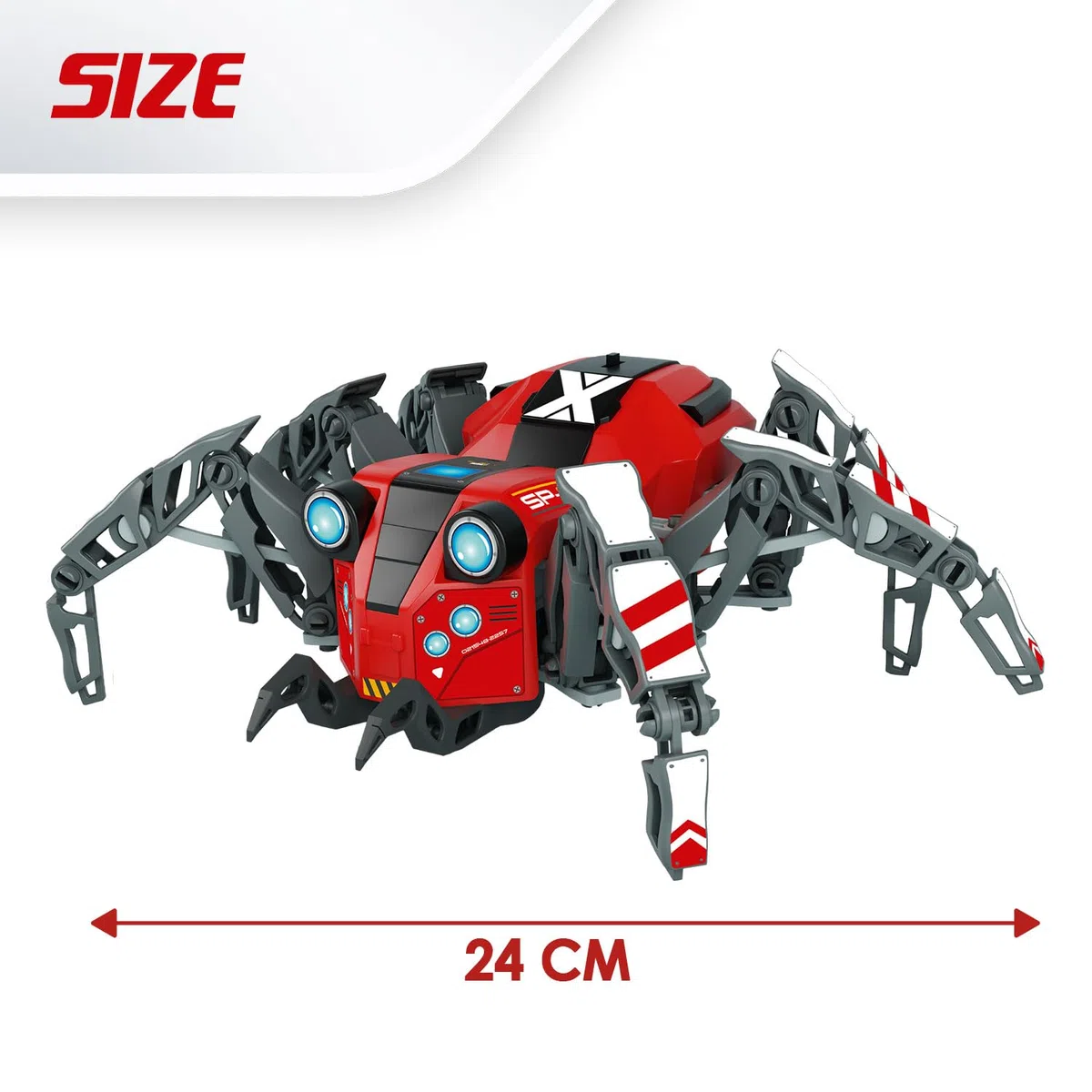 Xtrem Bots Spider BOT - Robotica para Niños Araña | Kit Robotica +7 Años | Robot Juguete 110 Piezas | Juguetes Niños | Robot | Fácil De Montar